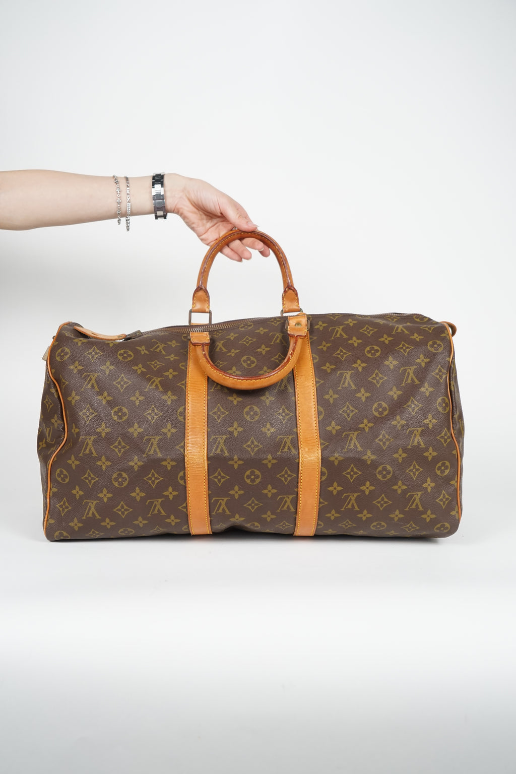 Vintage Louis Vuitton Classic Monogram Duffle 50