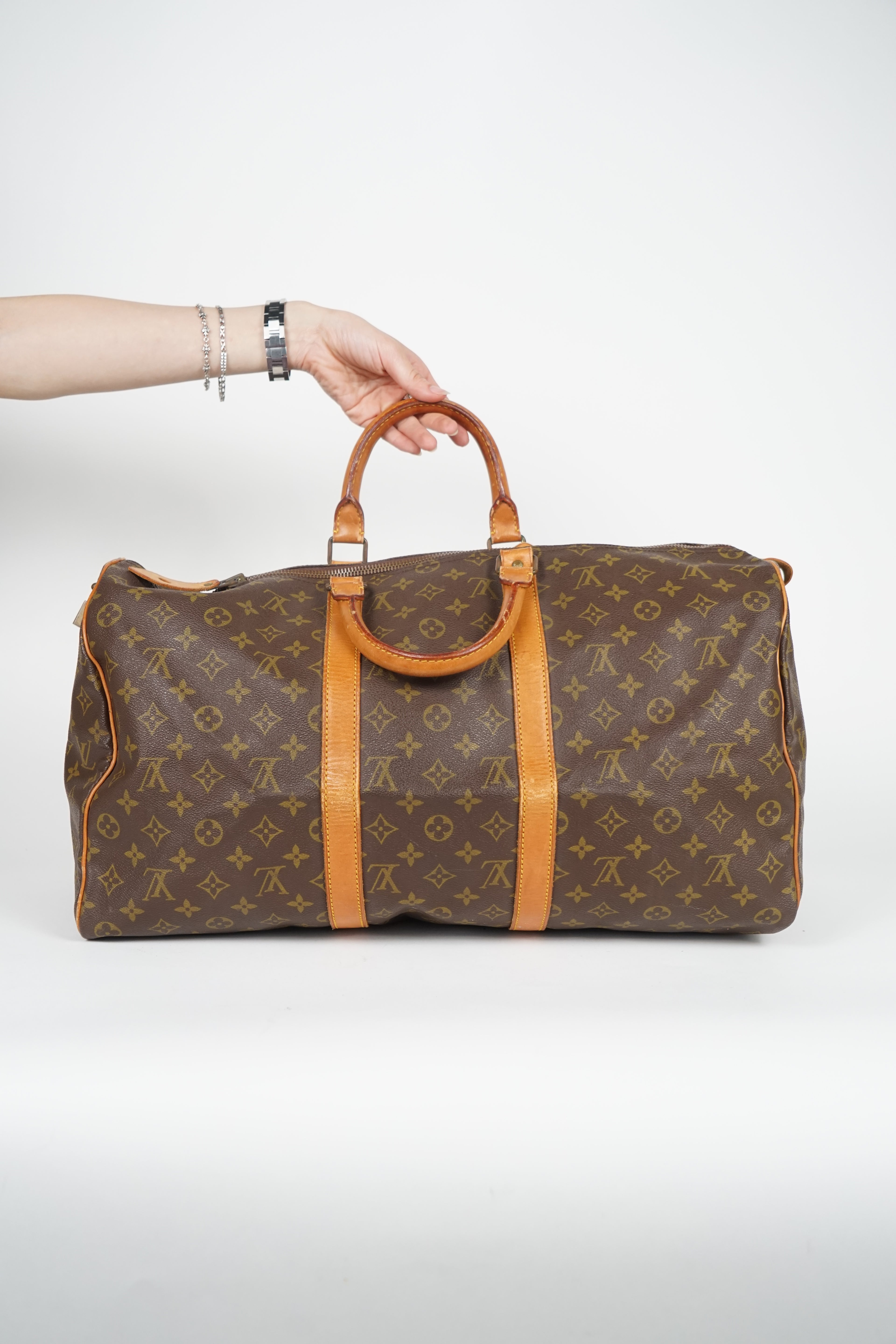 Vintage Louis Vuitton Classic Monogram Duffle 50