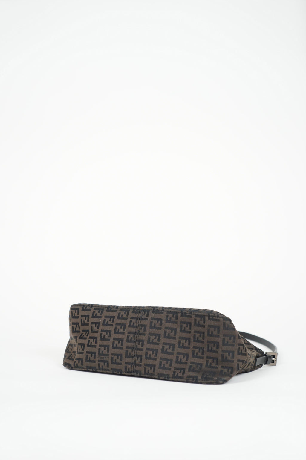 Fendi Brown Zucca Monogram Pochette
