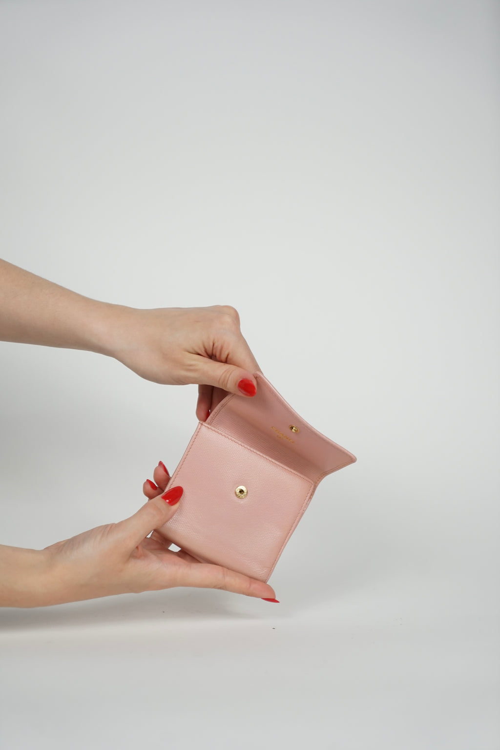 Chanel Pink CC Vintage Wallet