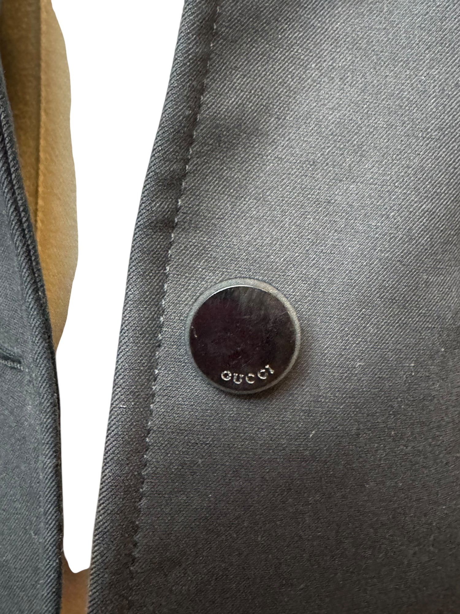 Gucci Black Blazer with Pin