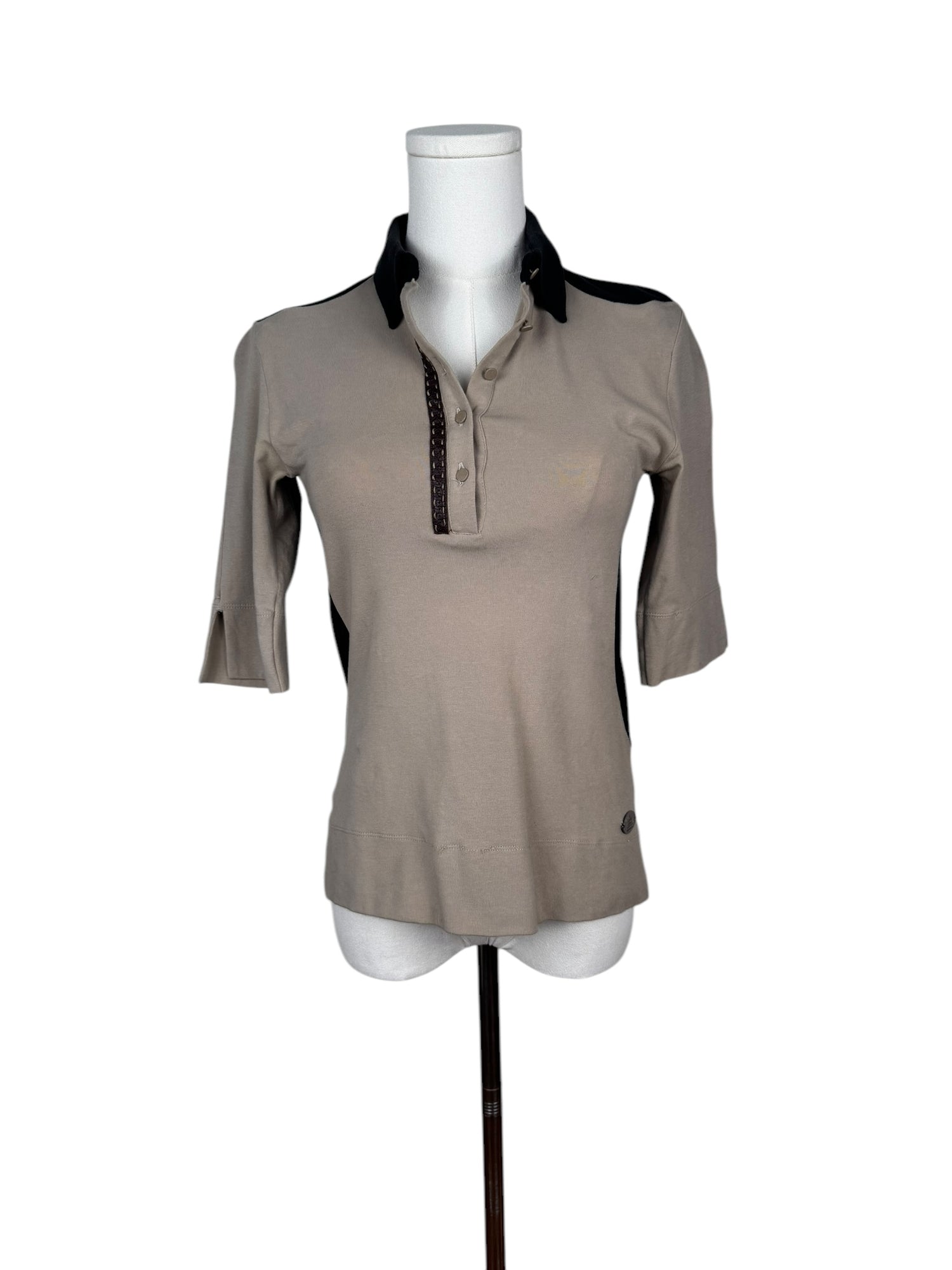 Fendi Quarter Sleeve Polo