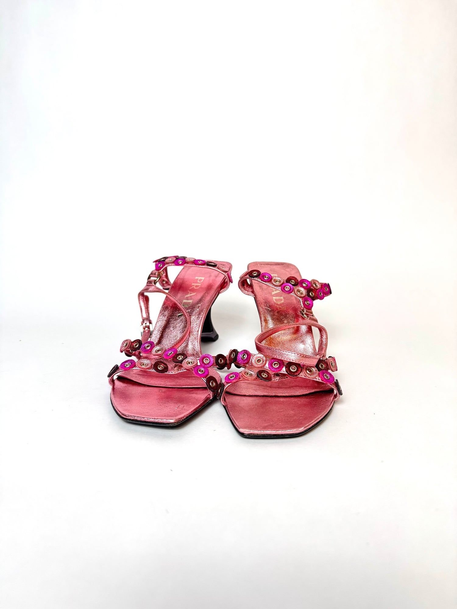 Prada Metallic Pink and Purple Pumps EU 37