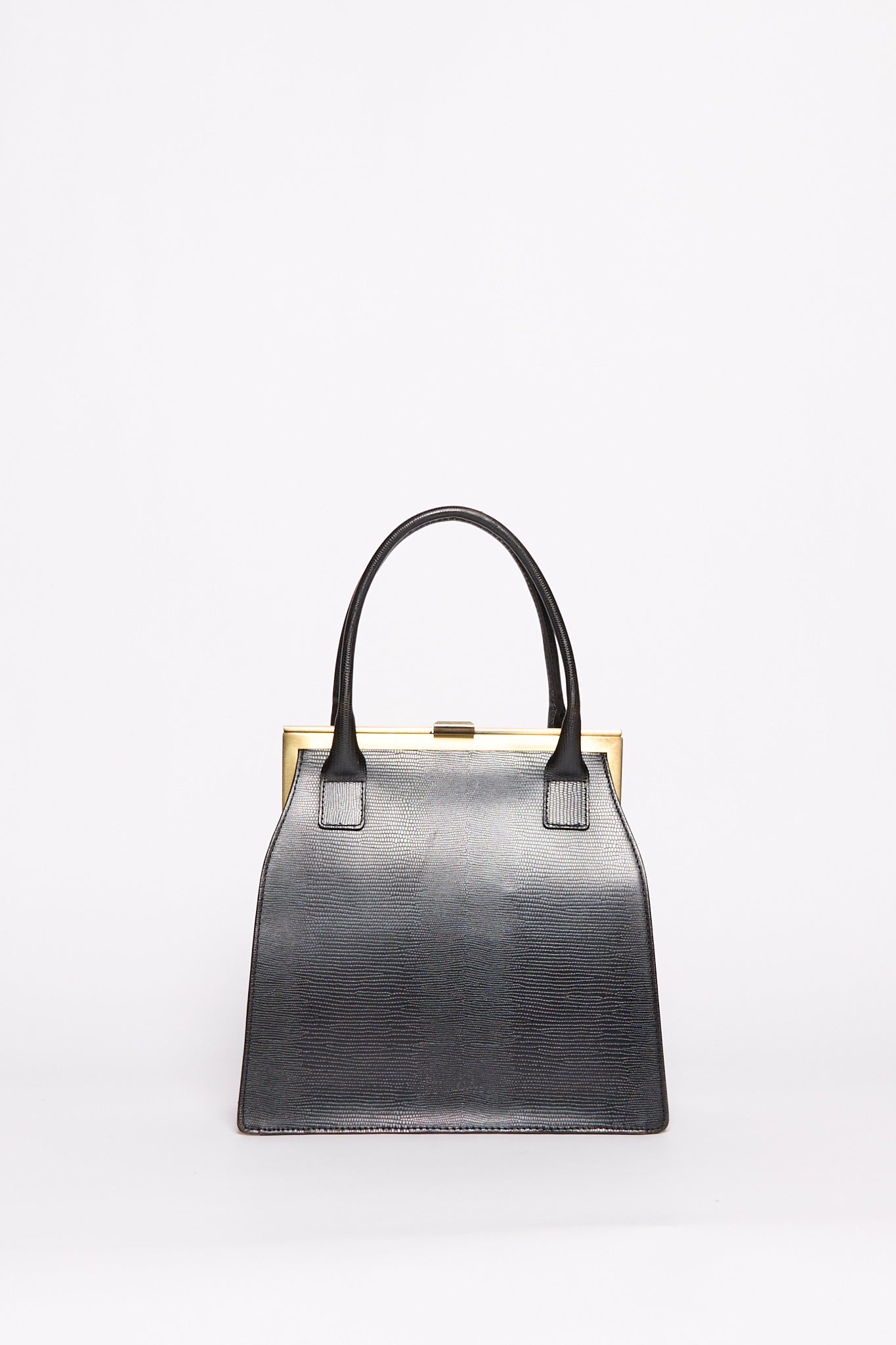 Jean Paul Gaultier Leather Top Handle Bag