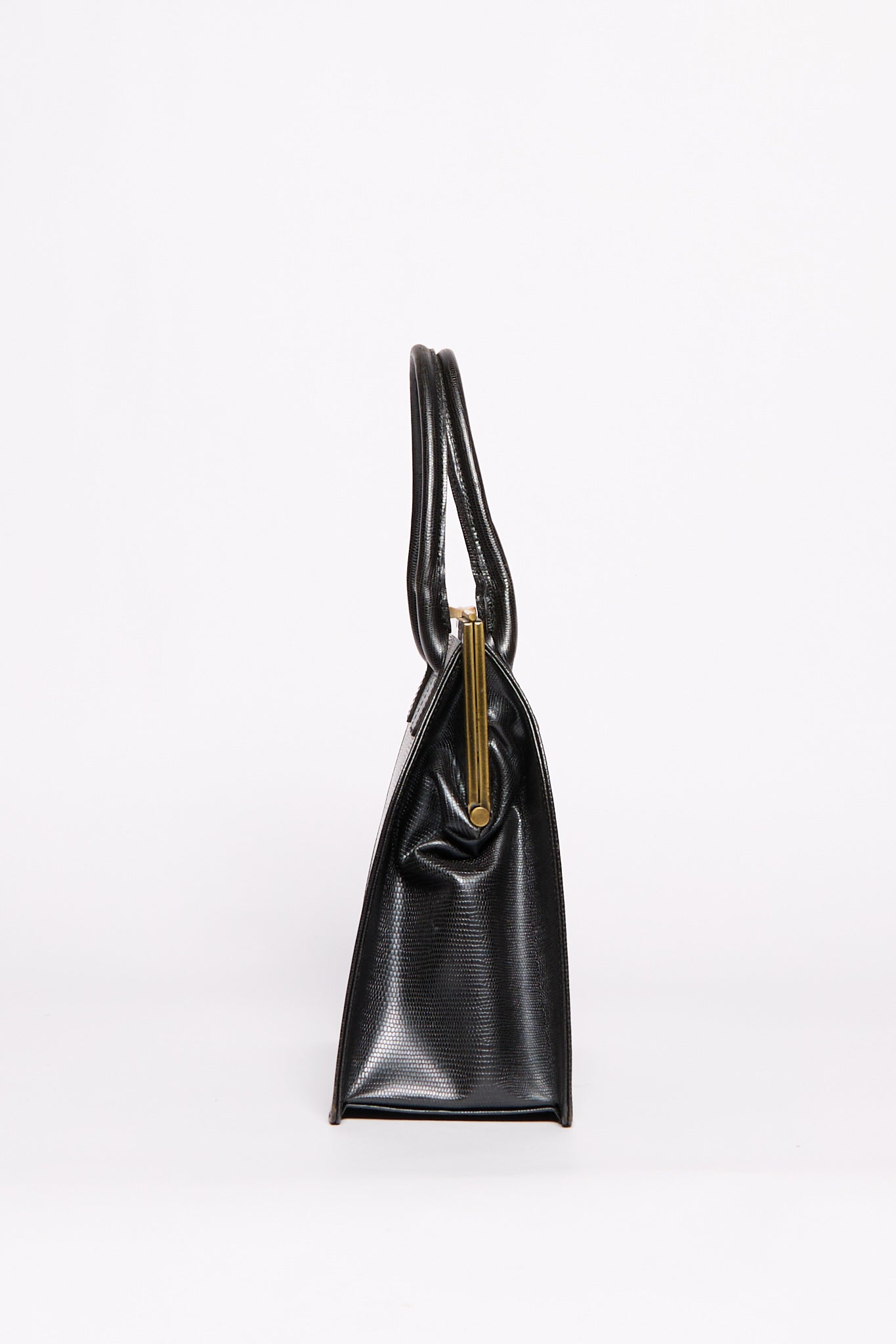 Jean Paul Gaultier Leather Top Handle Bag