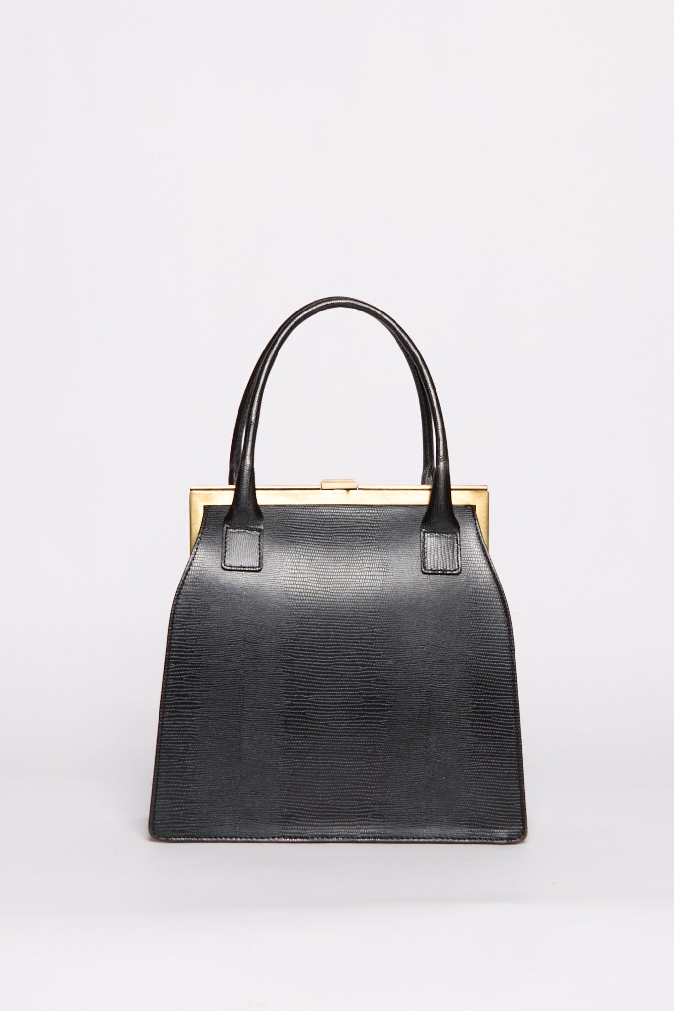 Jean Paul Gaultier Leather Top Handle Bag