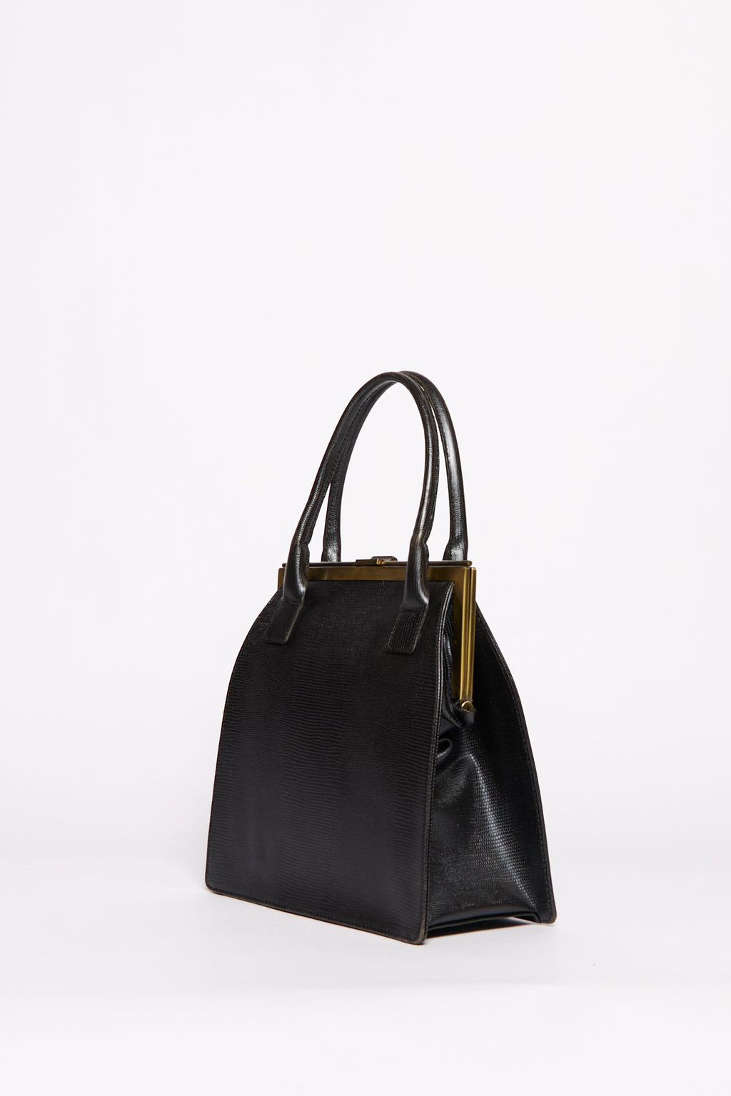 Jean Paul Gaultier Leather Top Handle Bag