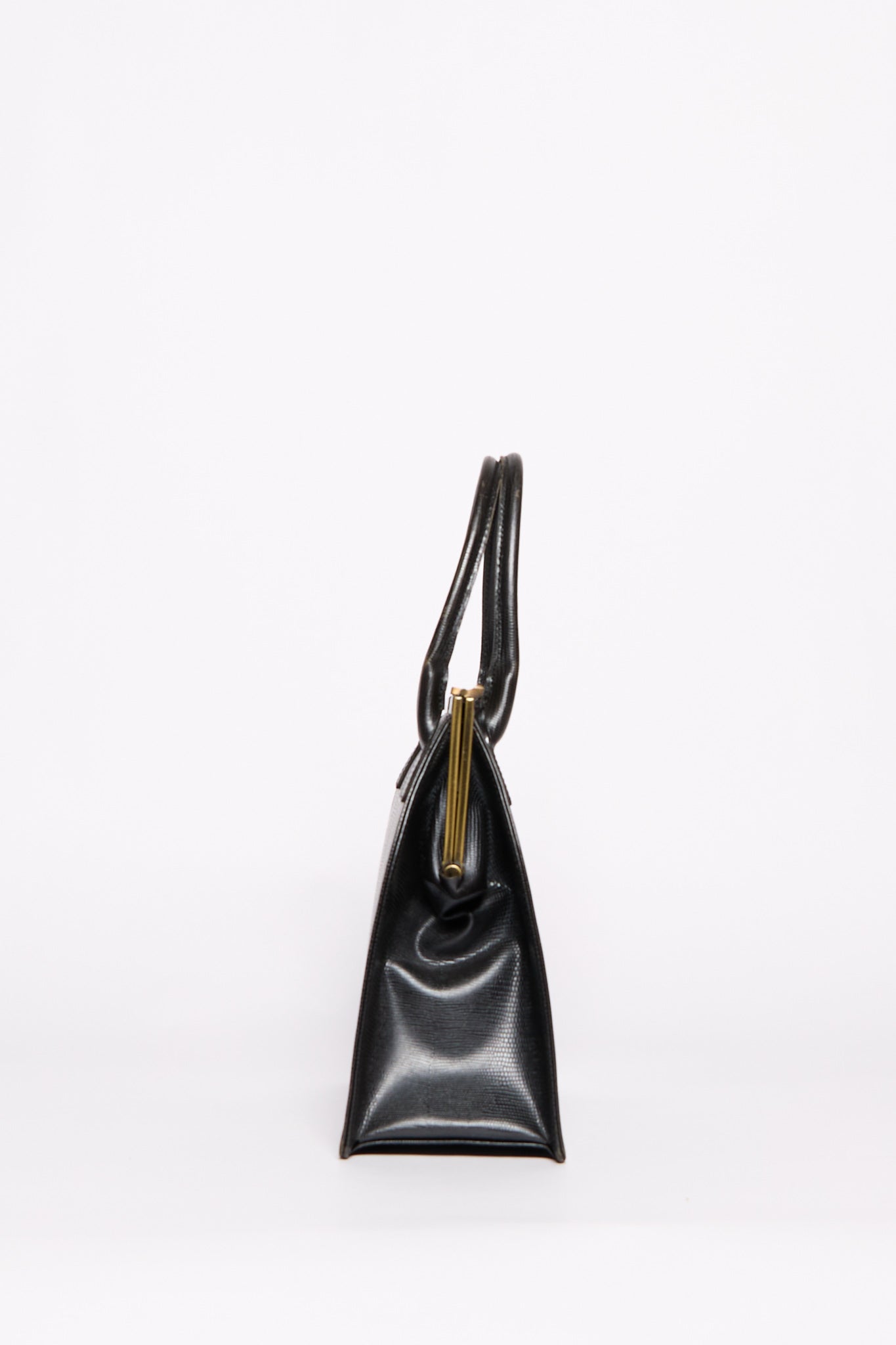 Jean Paul Gaultier Leather Top Handle Bag