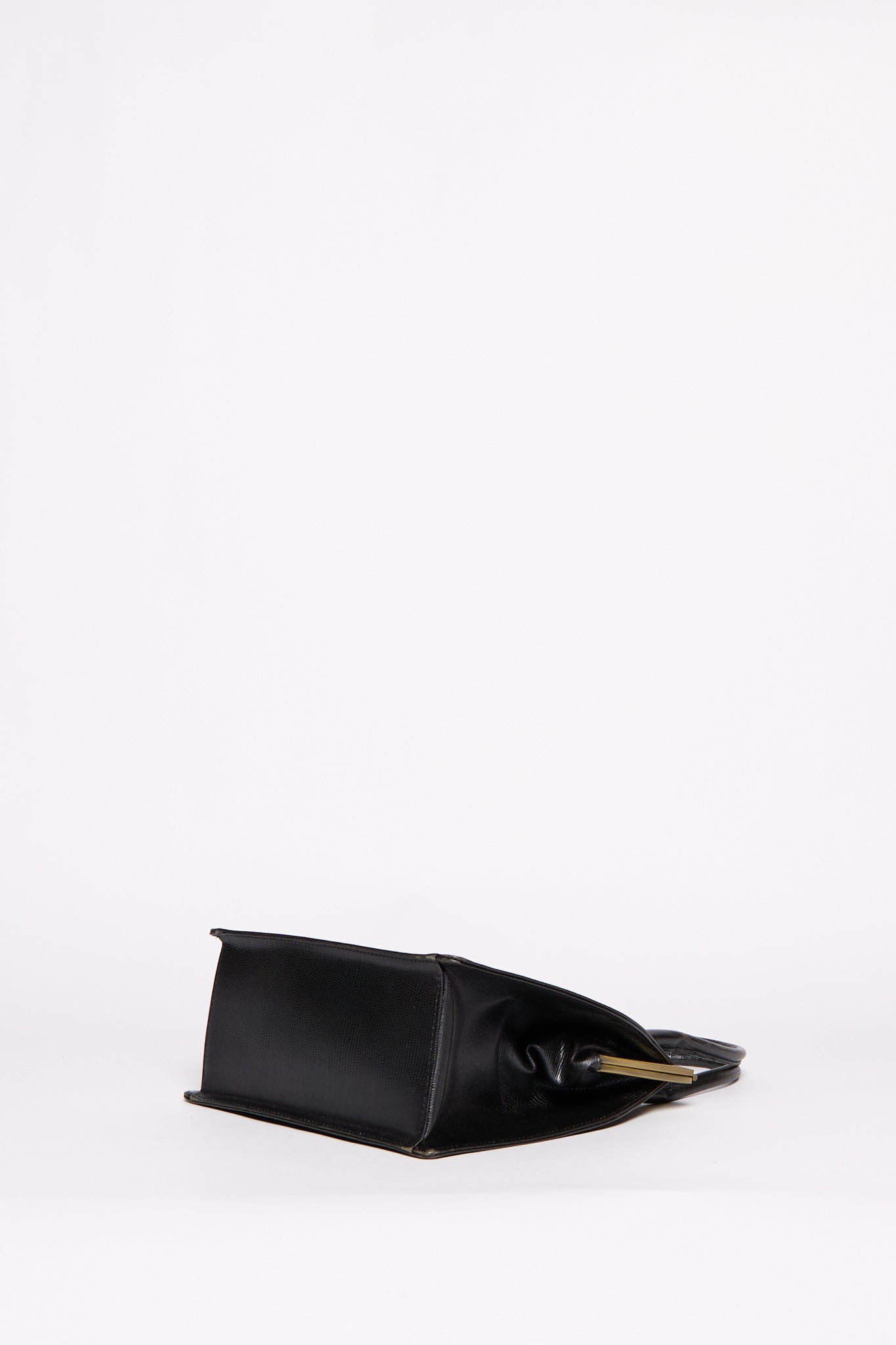 Jean Paul Gaultier Leather Top Handle Bag