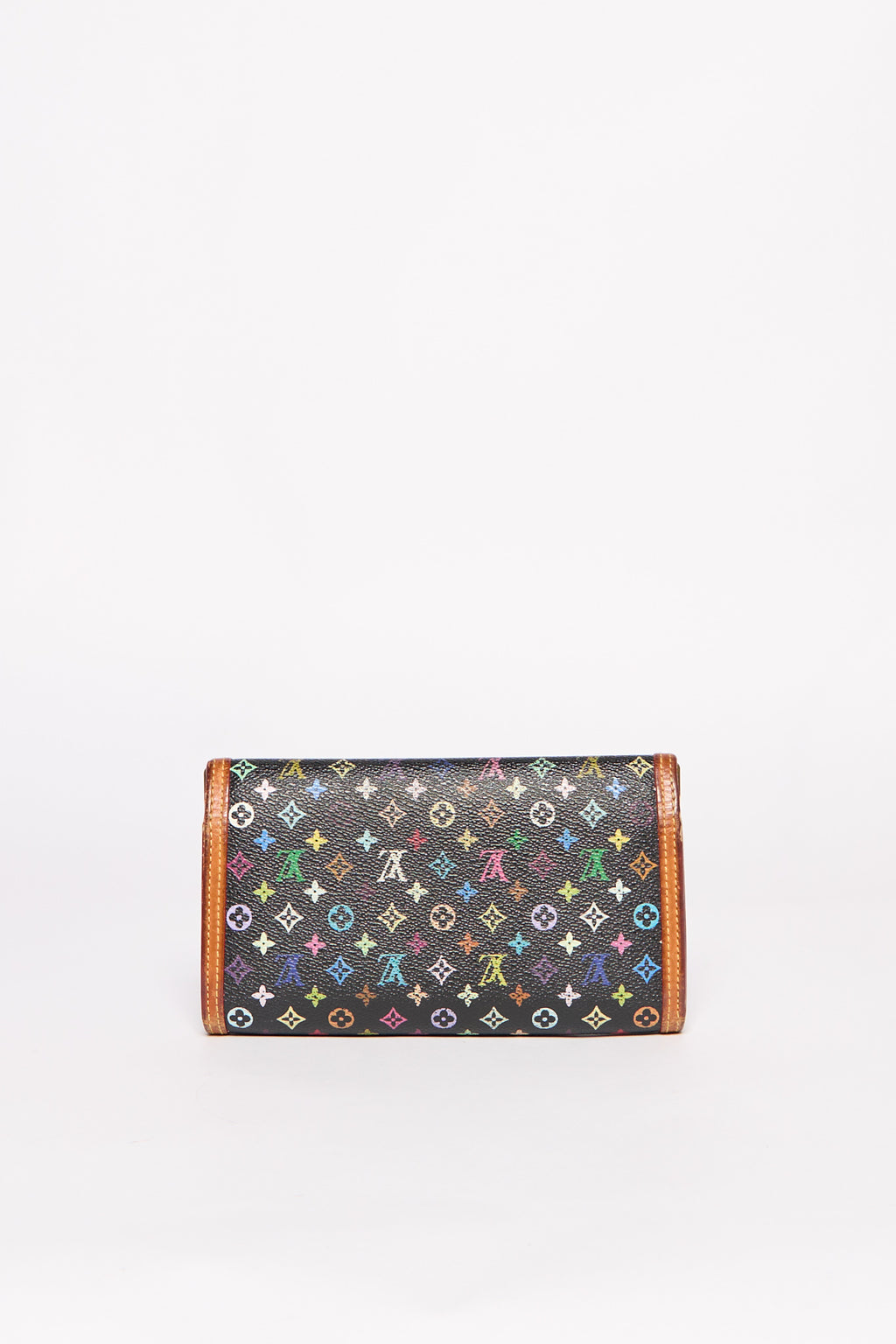 Louis Vuitton Black Murakami Multicolor Porte Tresor Long Wallet
