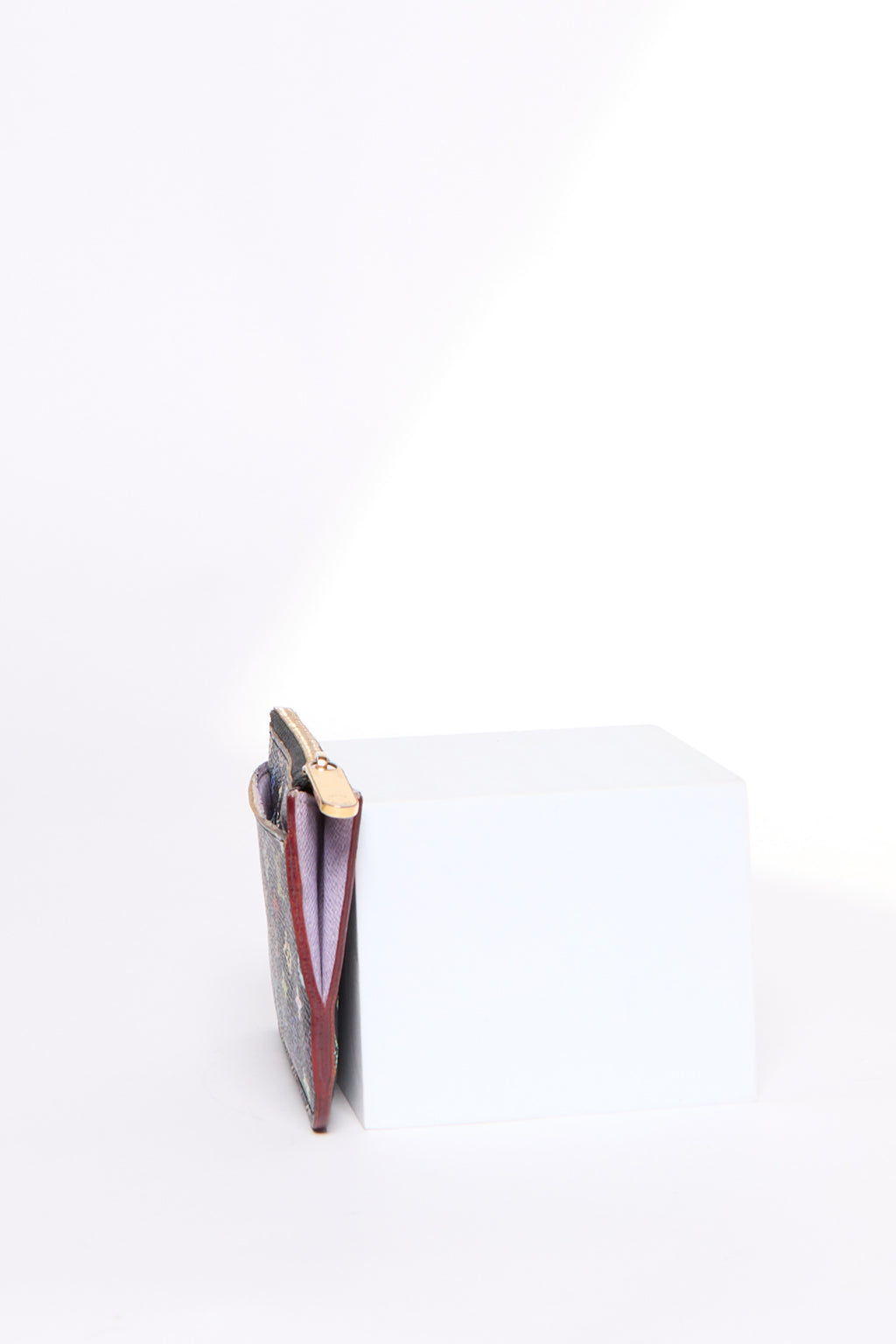 Louis Vuitton Black Murakami Multicolor Keychain Coin Purse