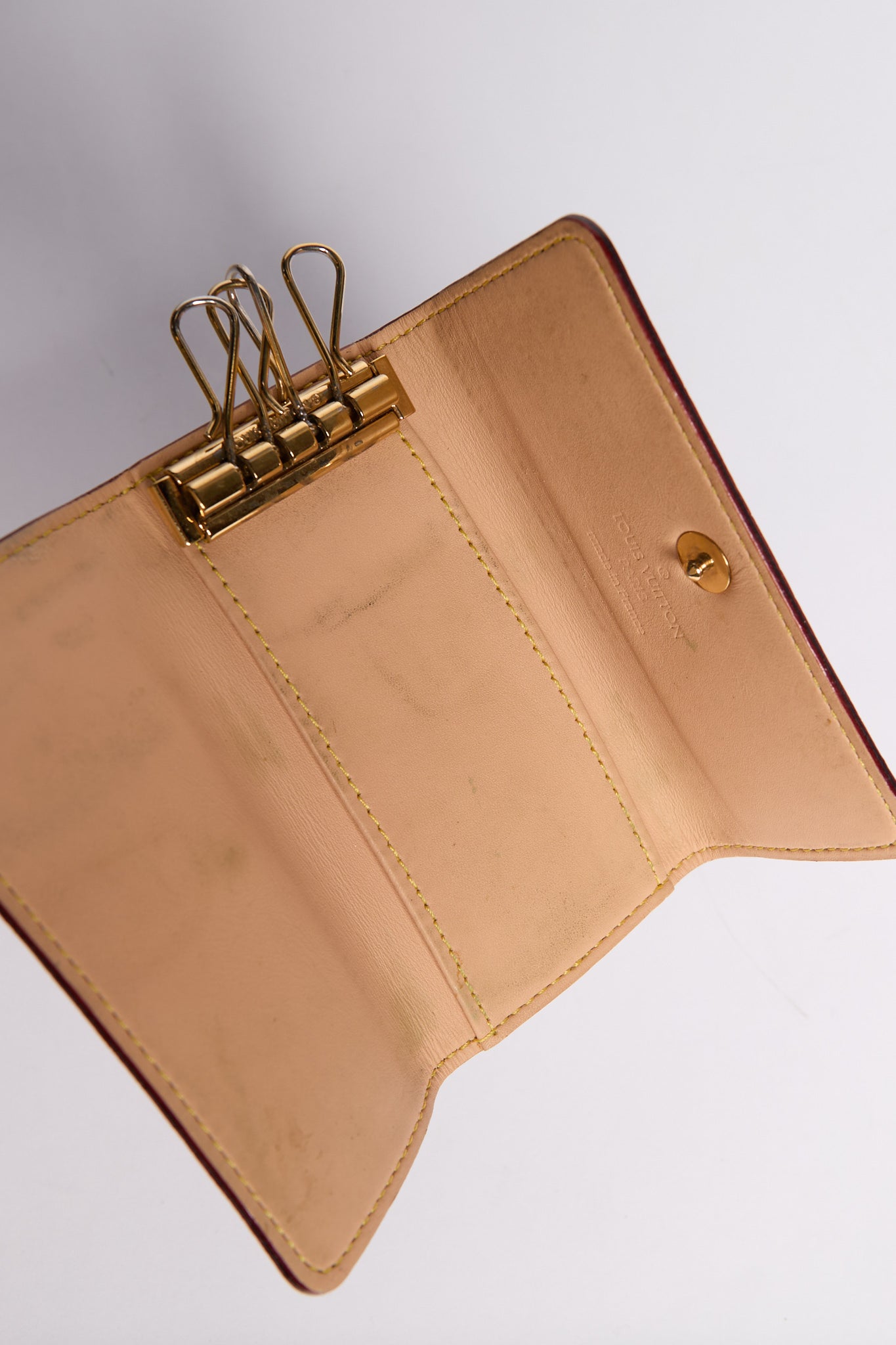 Louis Vuitton White Murakami Monogram Multicolor Key Case