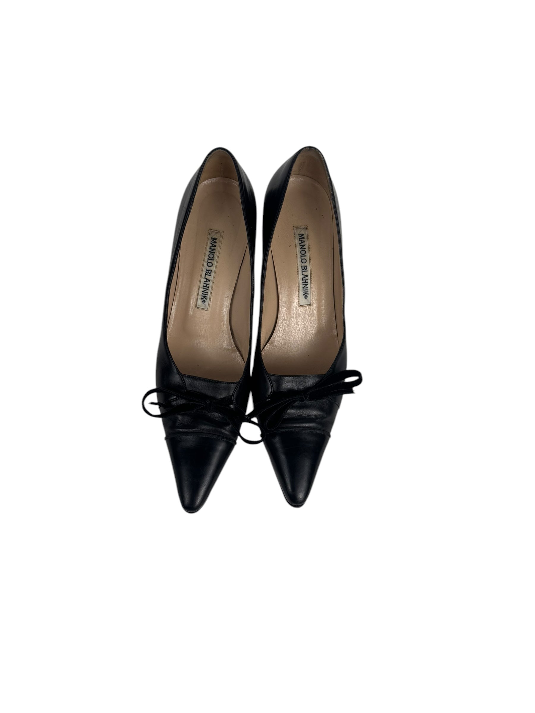 Manolo Blahnik Bow Pumps (EU 38)