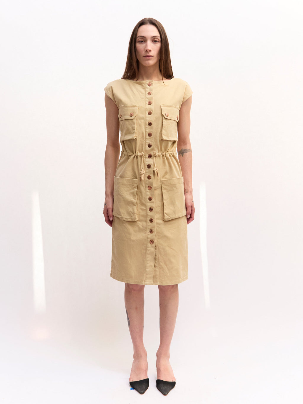 See by Chloe Denim Button Down Dress
