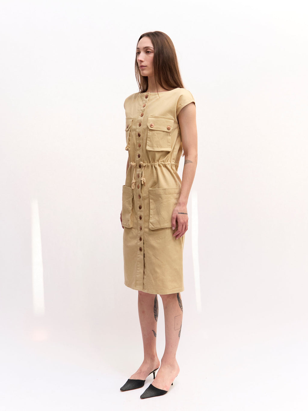 See by Chloe Denim Button Down Dress
