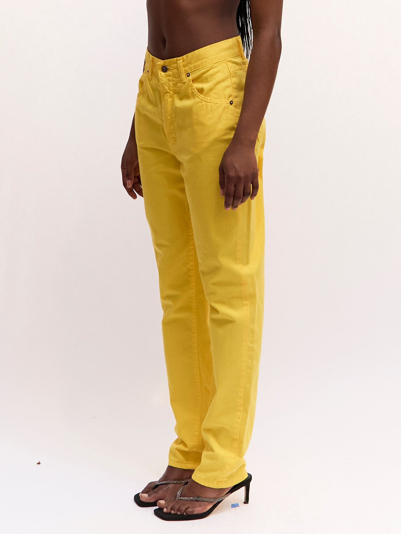 Valentino Yellow Jeans