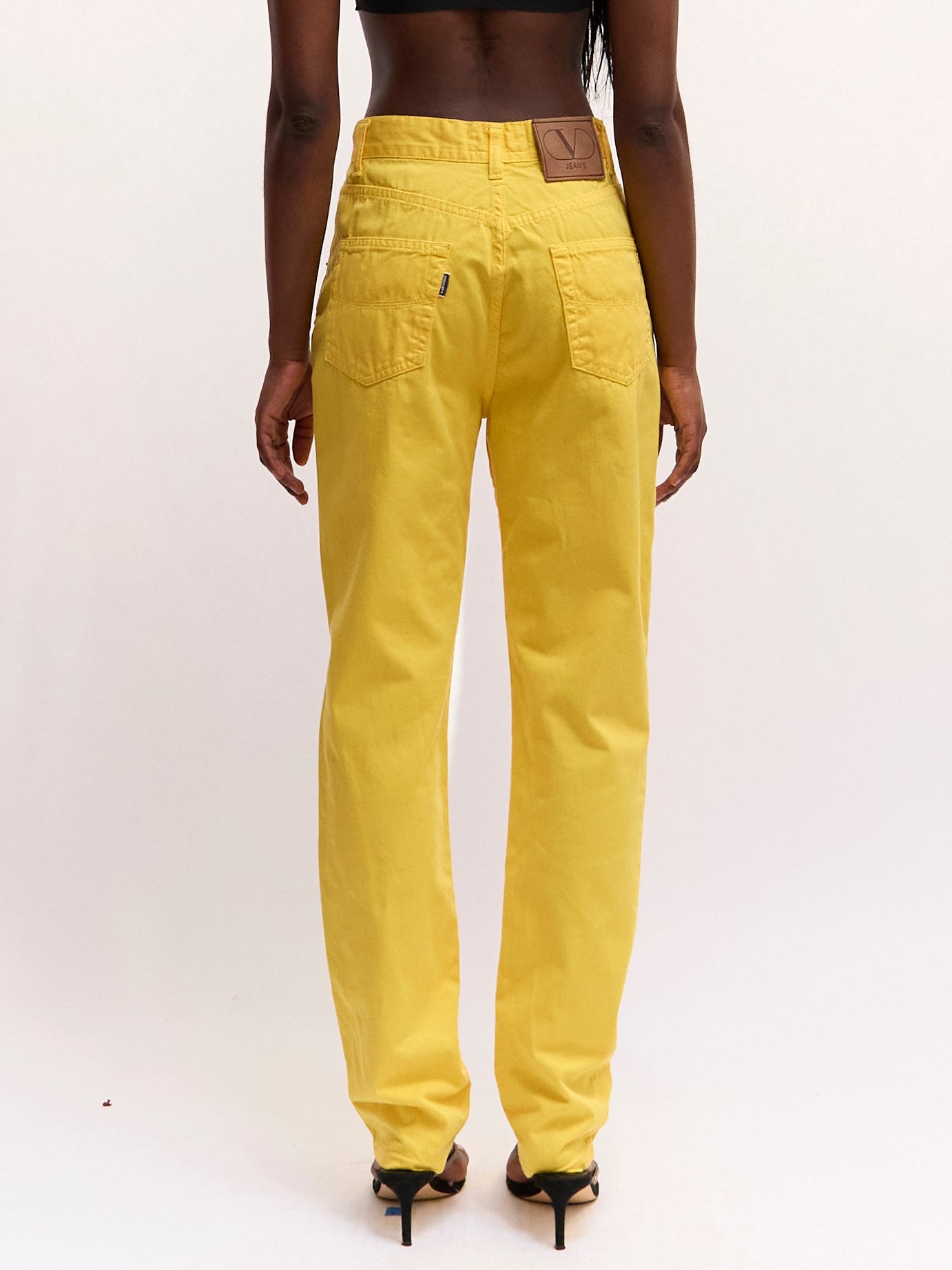 Valentino Yellow Jeans