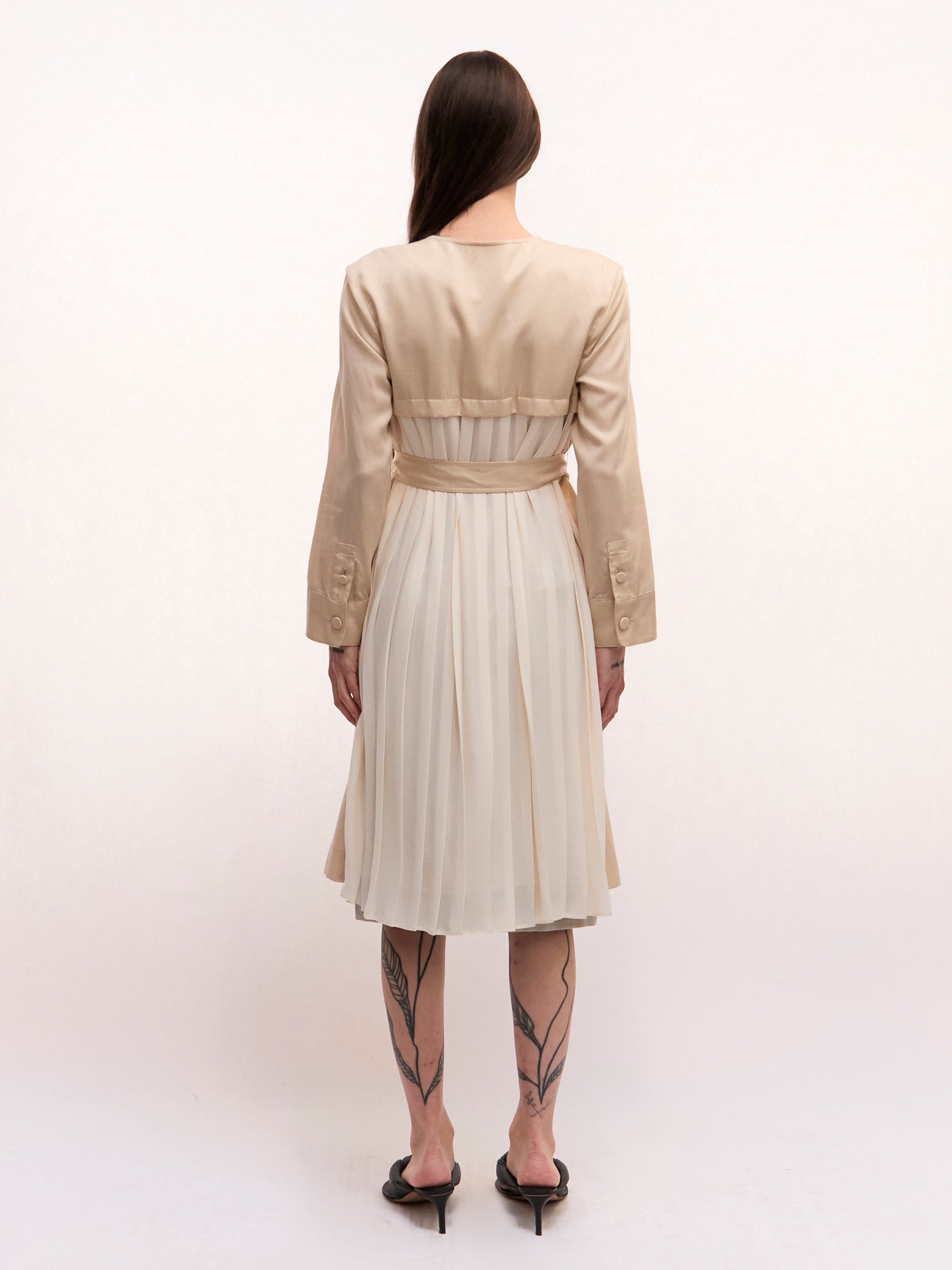 Jill Stuart Cream Trench Dress