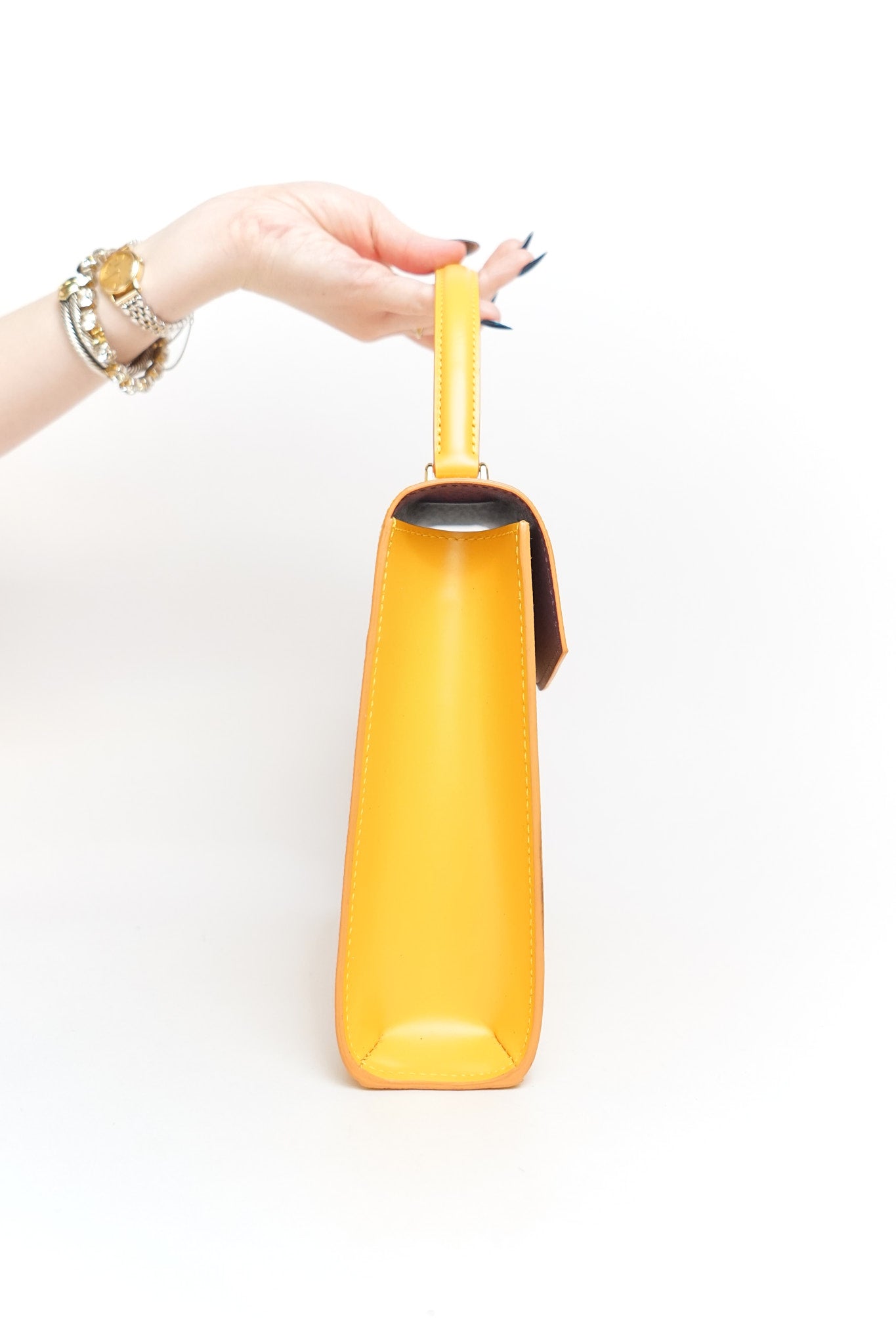 Louis Vuitton Yellow Epi Leather Malesherbes