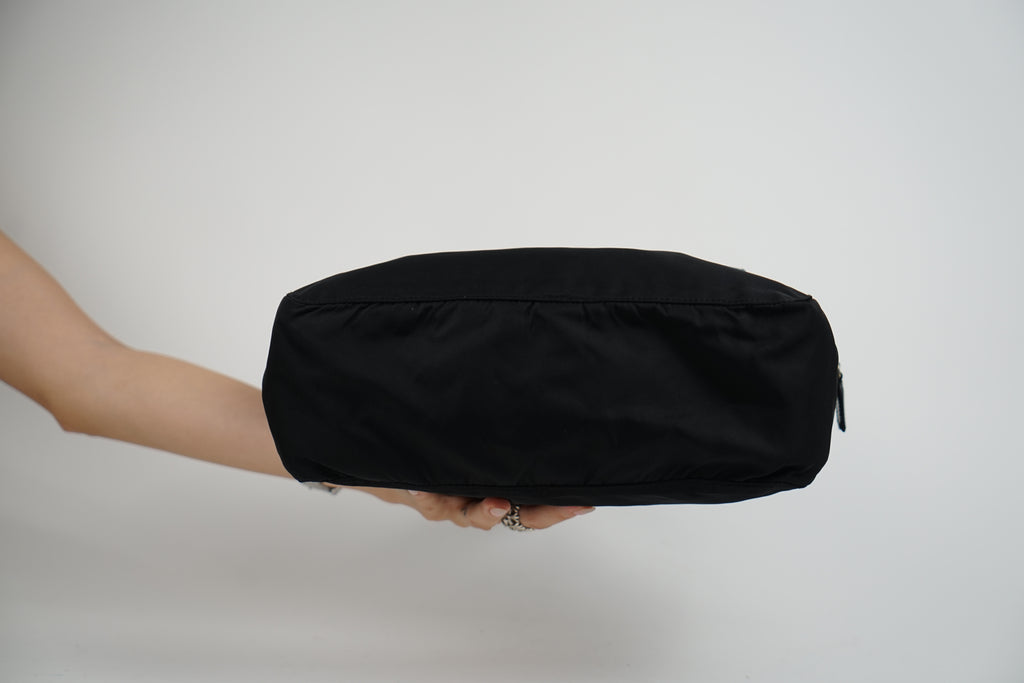 Prada Black Nylon Top Handle Bag