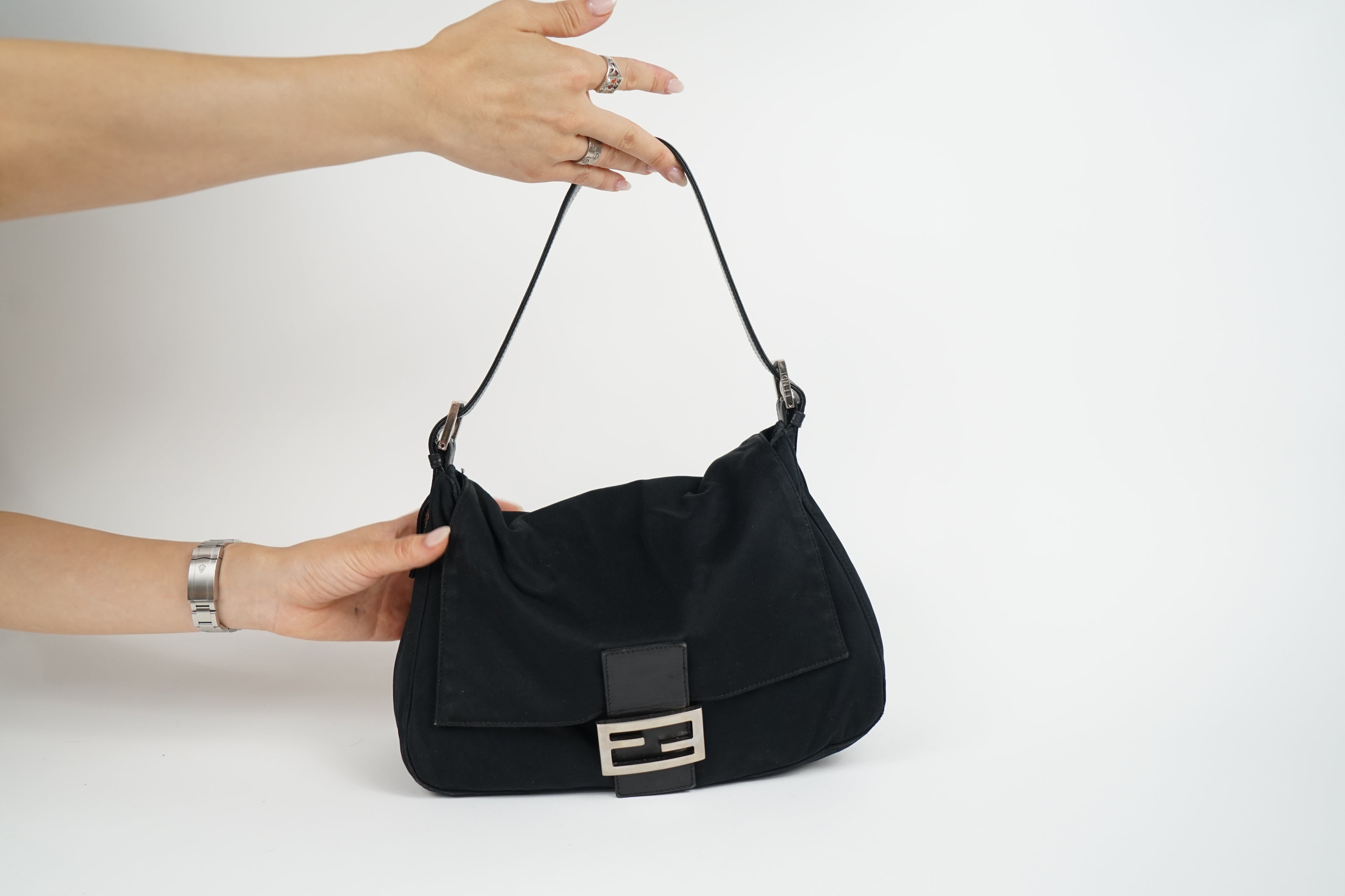 Fendi Mamma Nylon Shoulder Bag