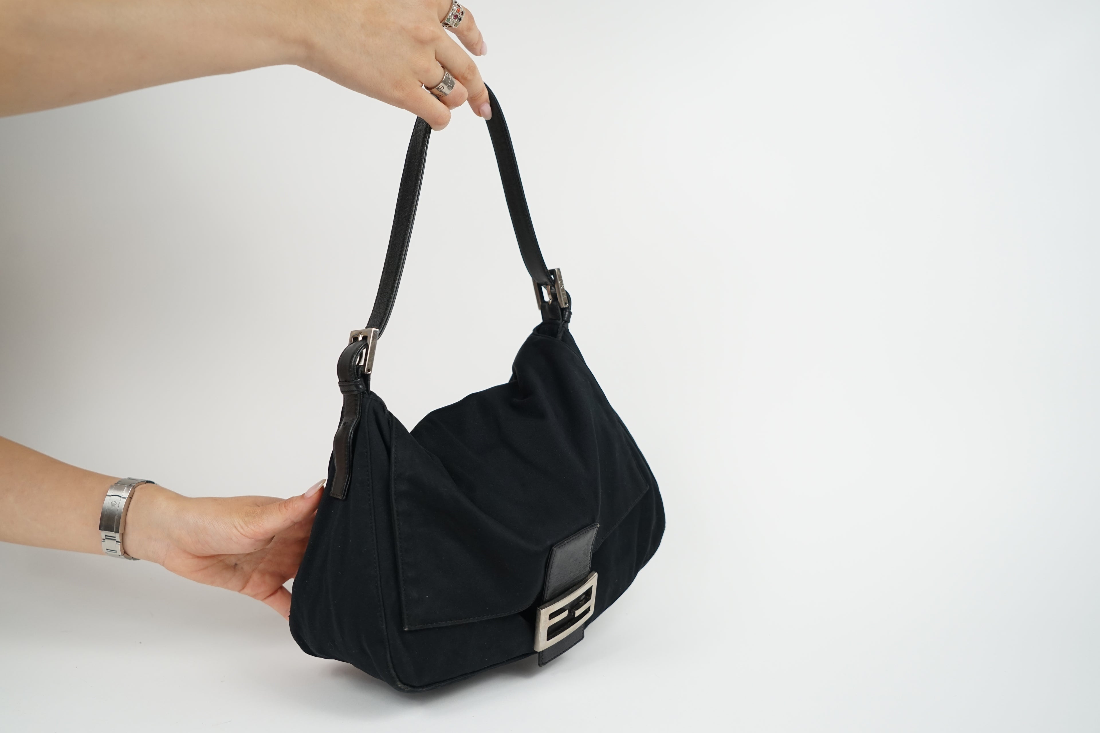 Fendi Mamma Nylon Shoulder Bag