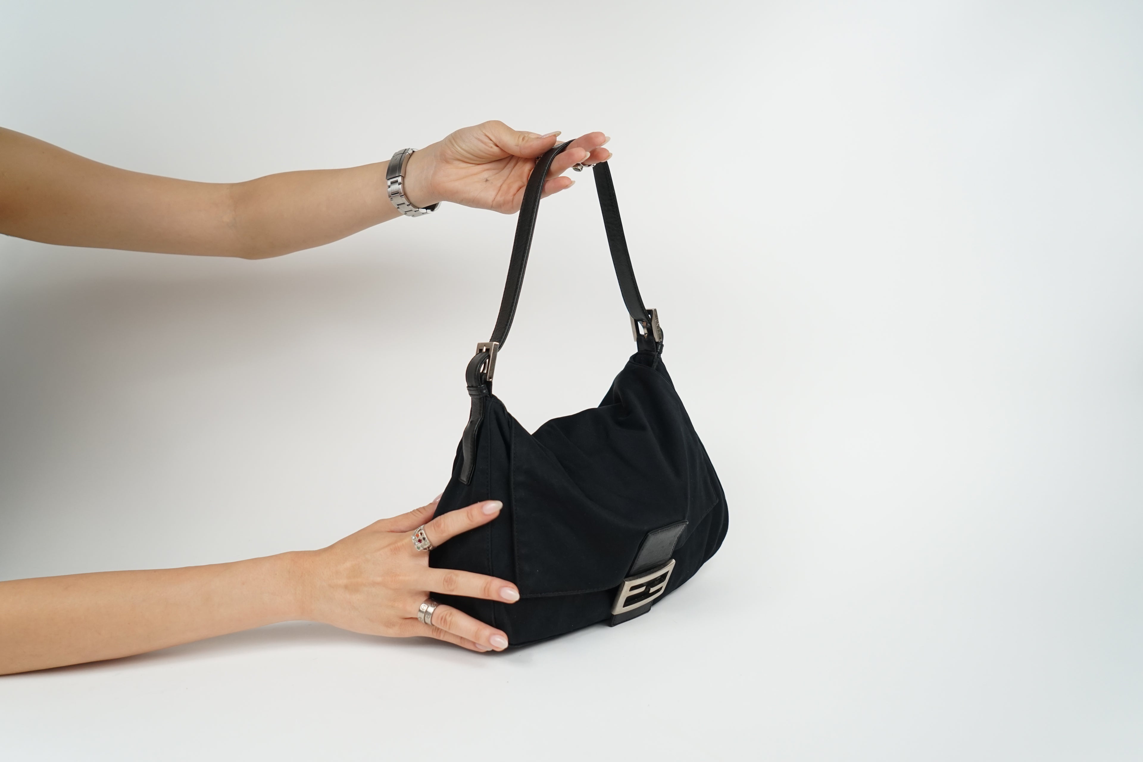 Fendi Mamma Nylon Shoulder Bag