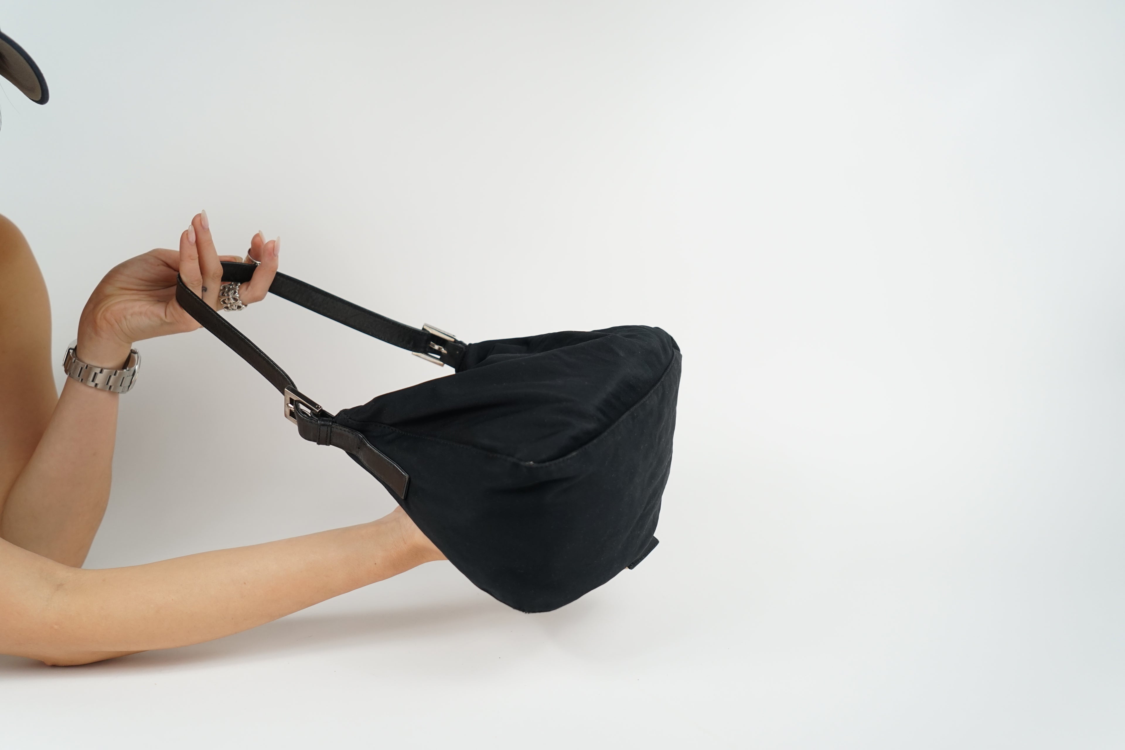 Fendi Mamma Nylon Shoulder Bag