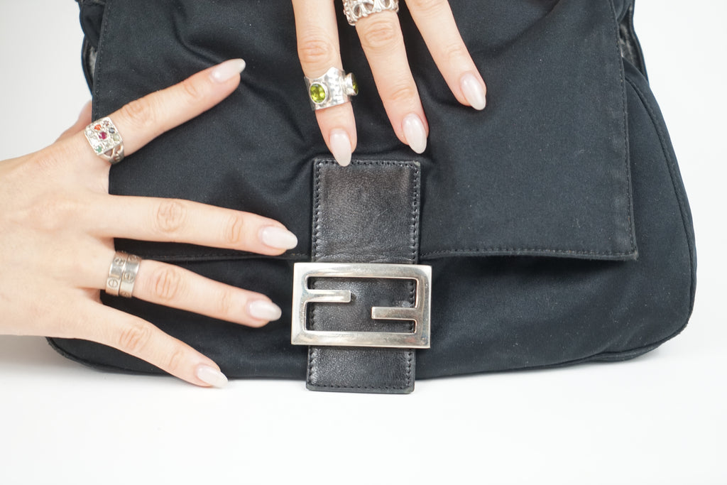 Fendi Mamma Nylon Shoulder Bag