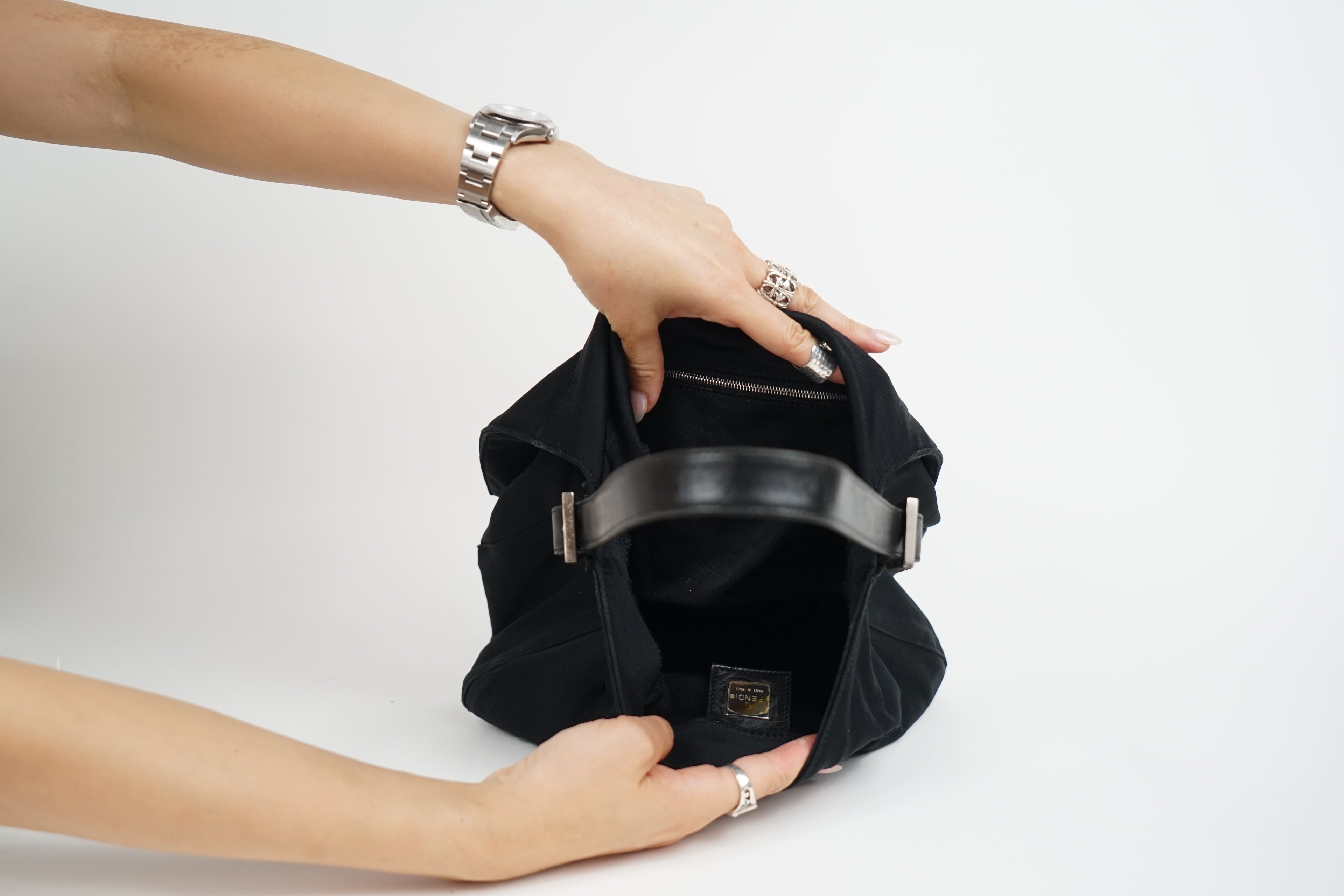 Fendi Mamma Nylon Shoulder Bag
