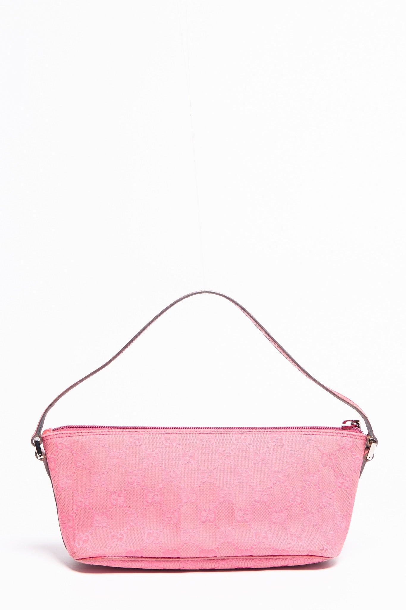 Gucci Dark Pink Monogram Pochette