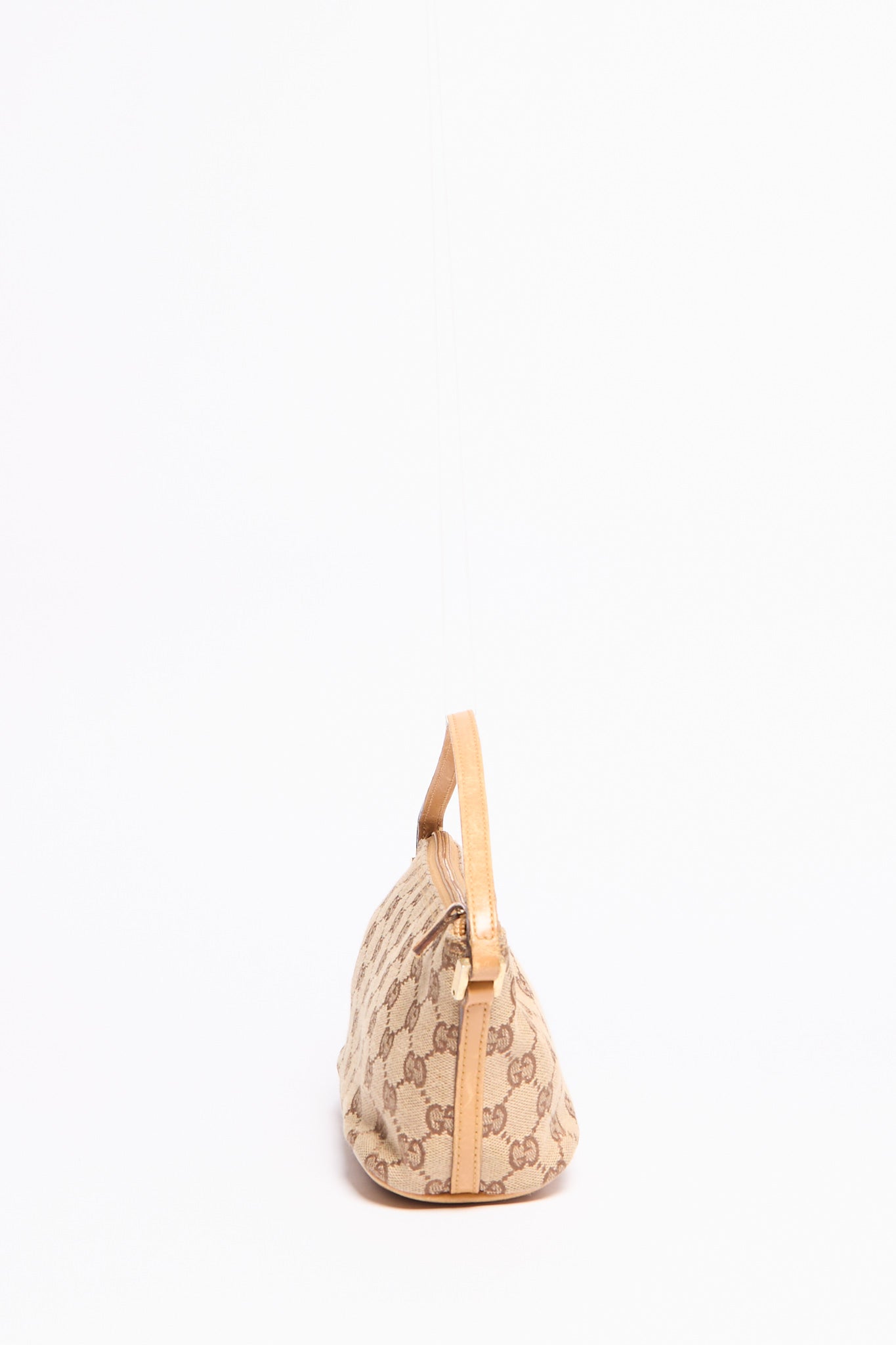 Gucci Tan Monogram Pochette