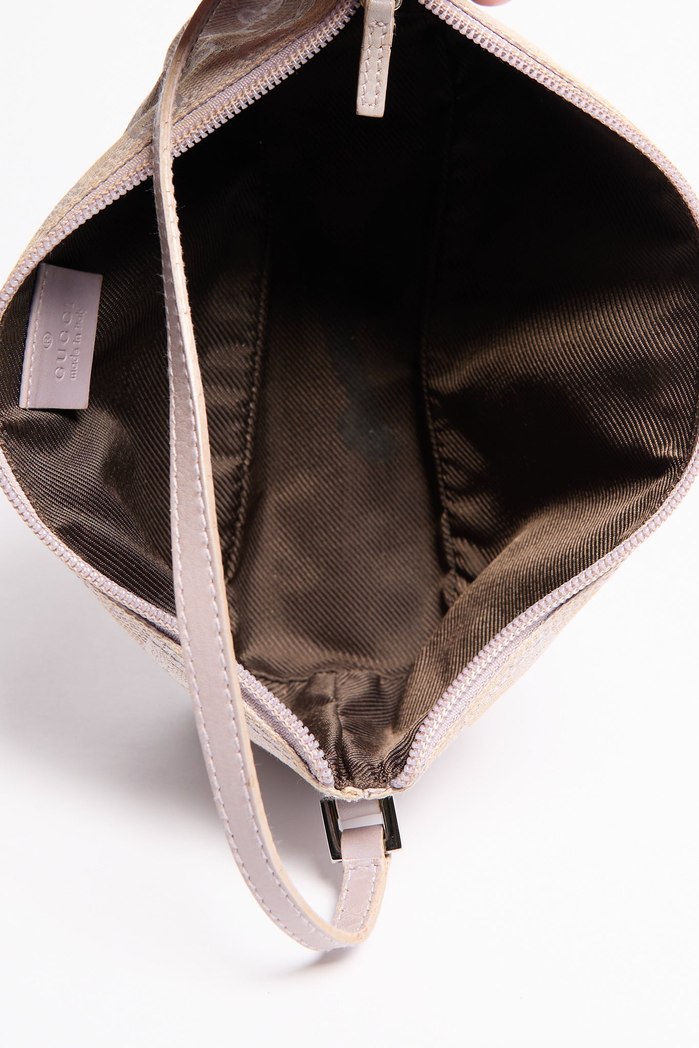 Gucci Lavender Monogram Pochette