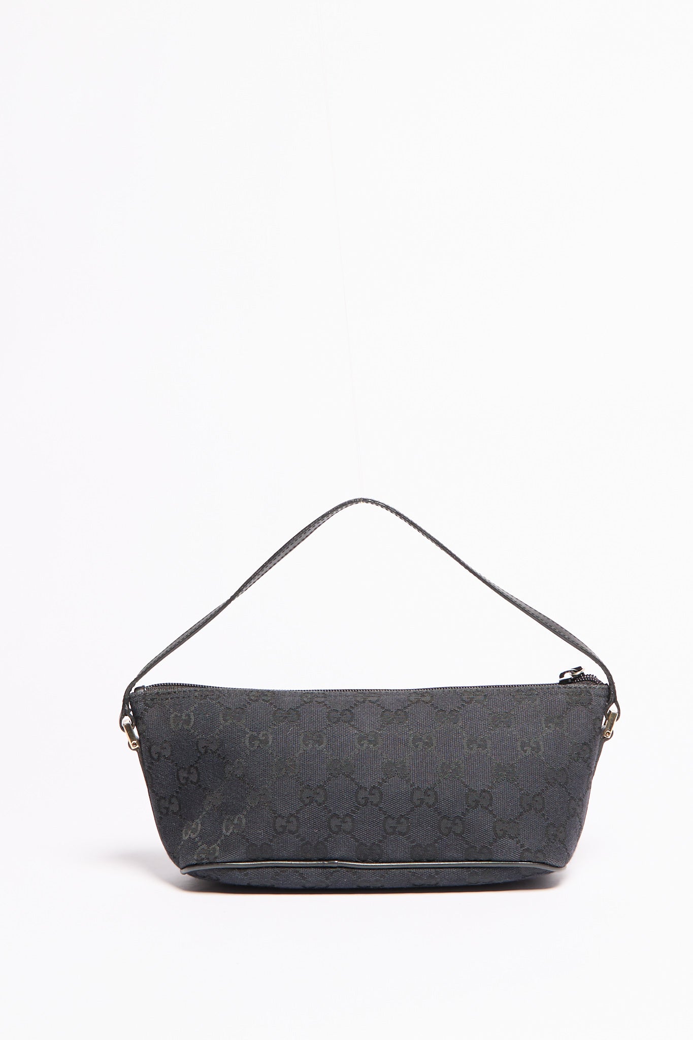 Gucci Black Monogram GG Pochette