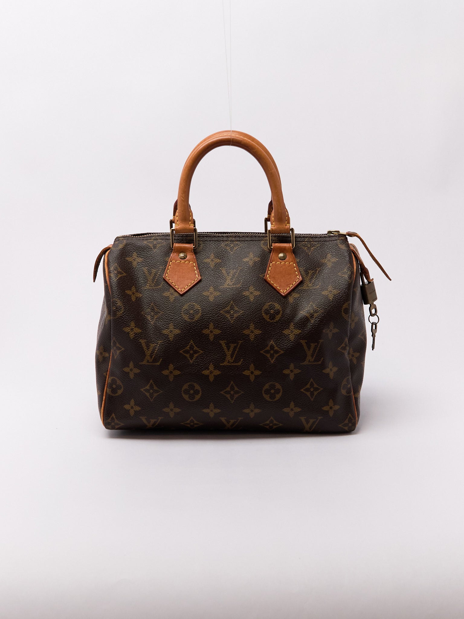 Louis Vuitton Speedy 25 Brown Monogram Handbag