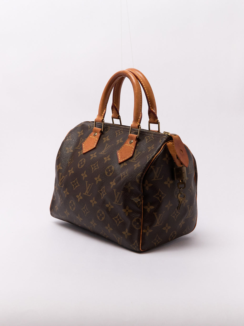 Louis Vuitton Speedy 25 Brown Monogram Handbag