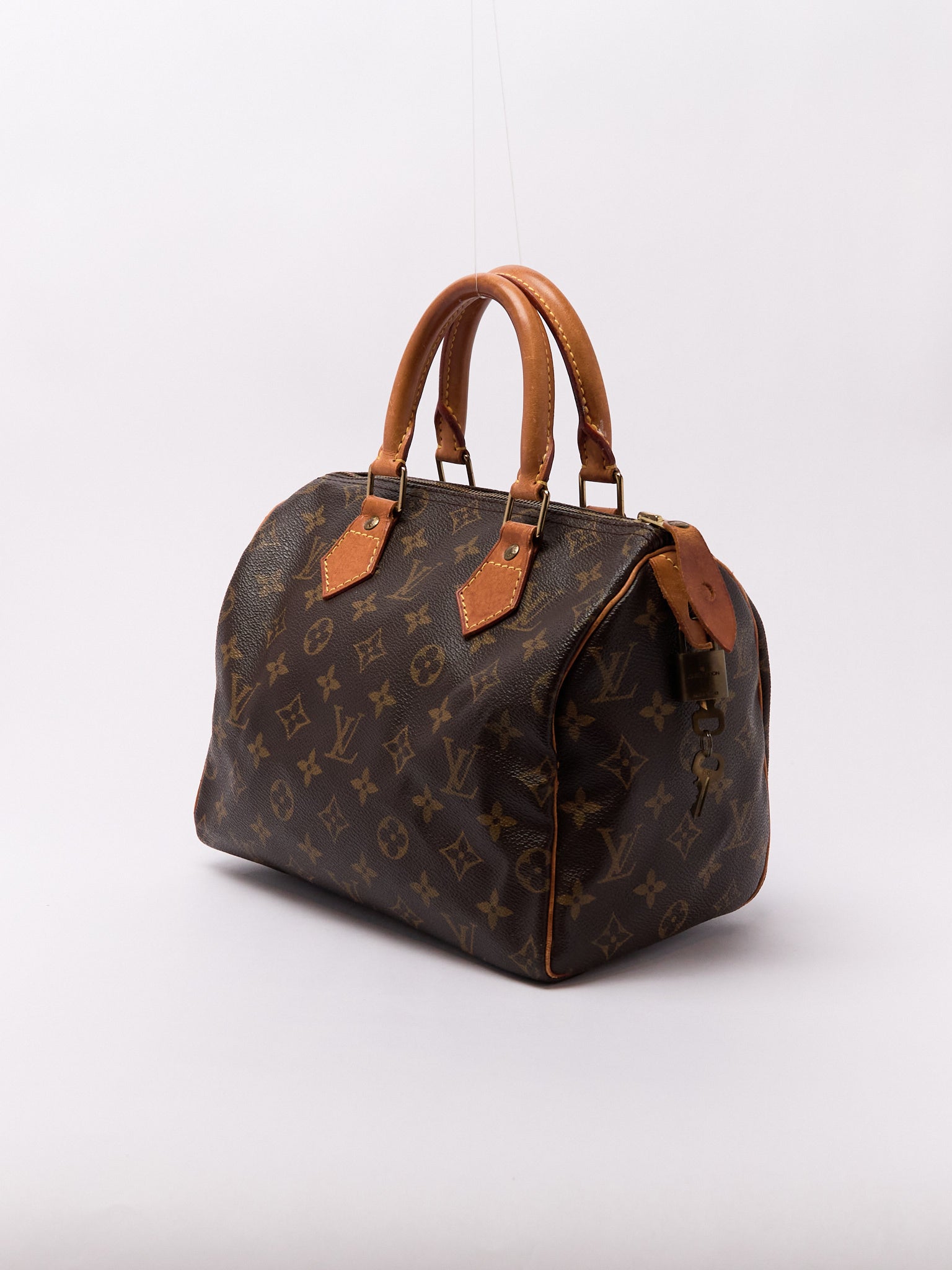 Louis Vuitton Speedy 25 Brown Monogram Handbag