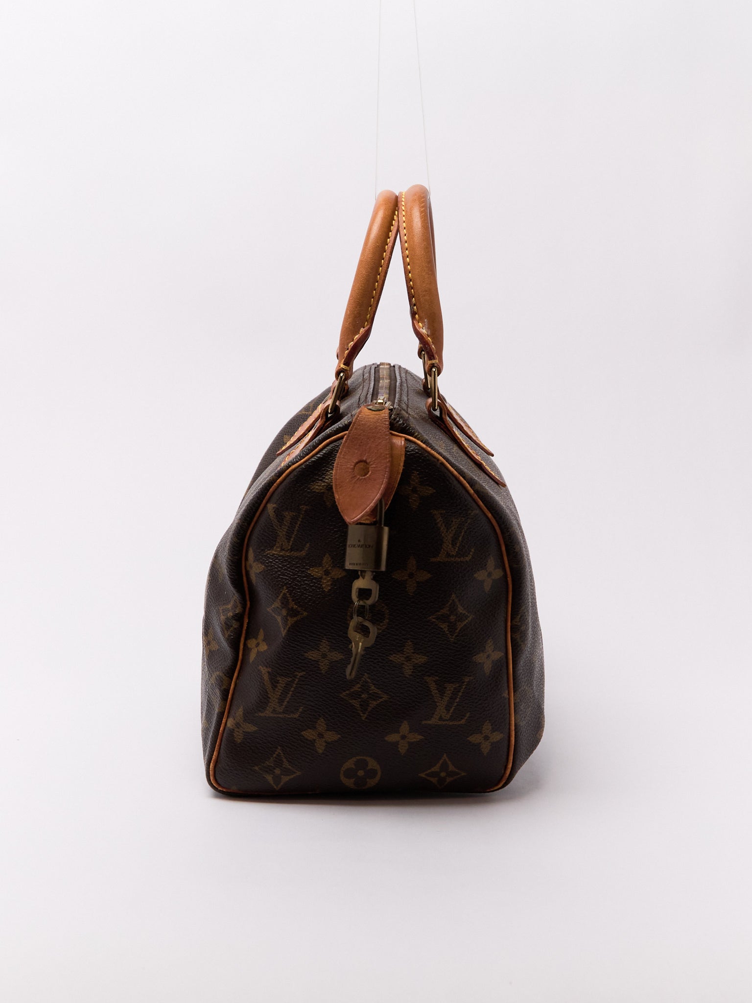 Louis Vuitton Speedy 25 Brown Monogram Handbag