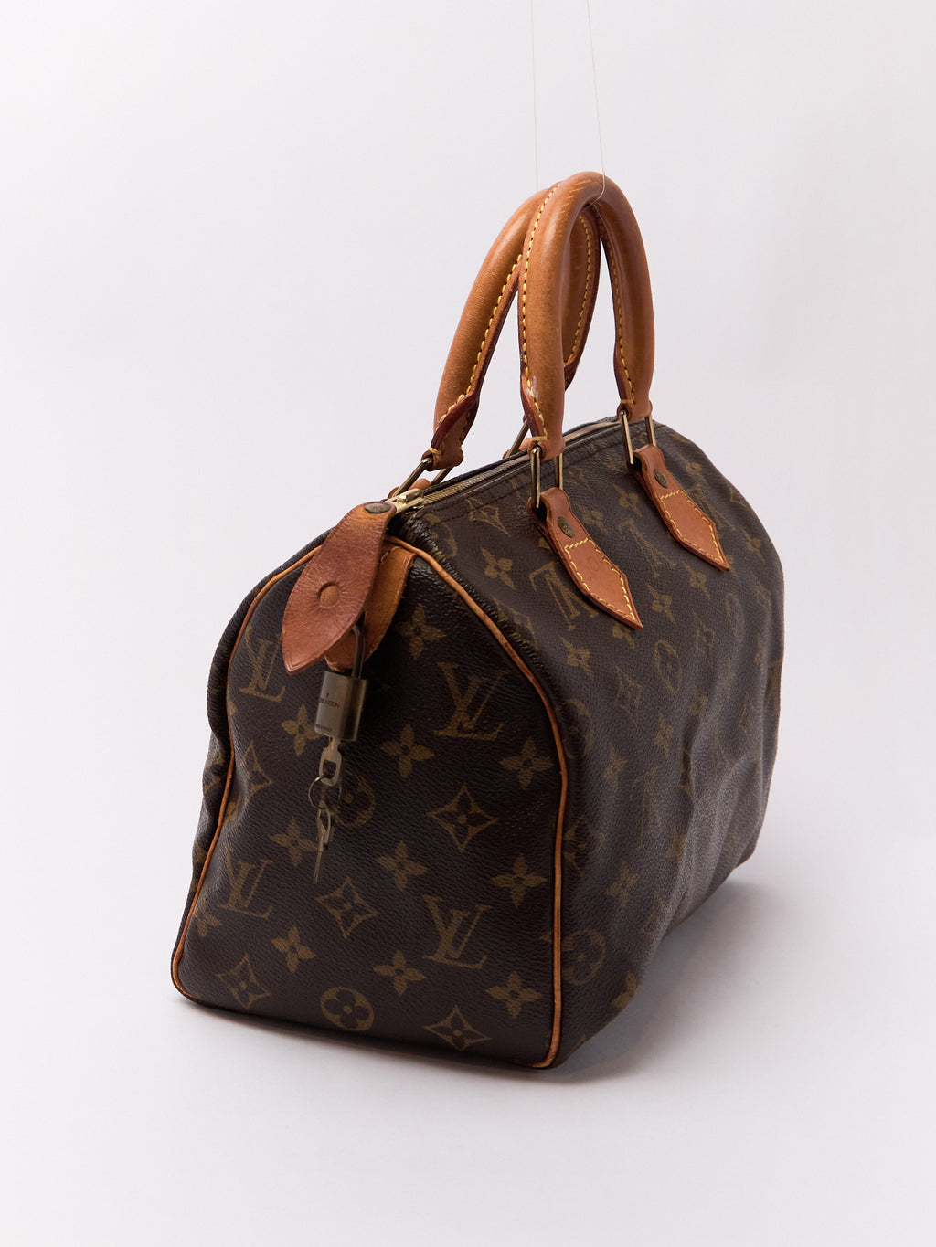 Louis Vuitton Speedy 25 Brown Monogram Handbag
