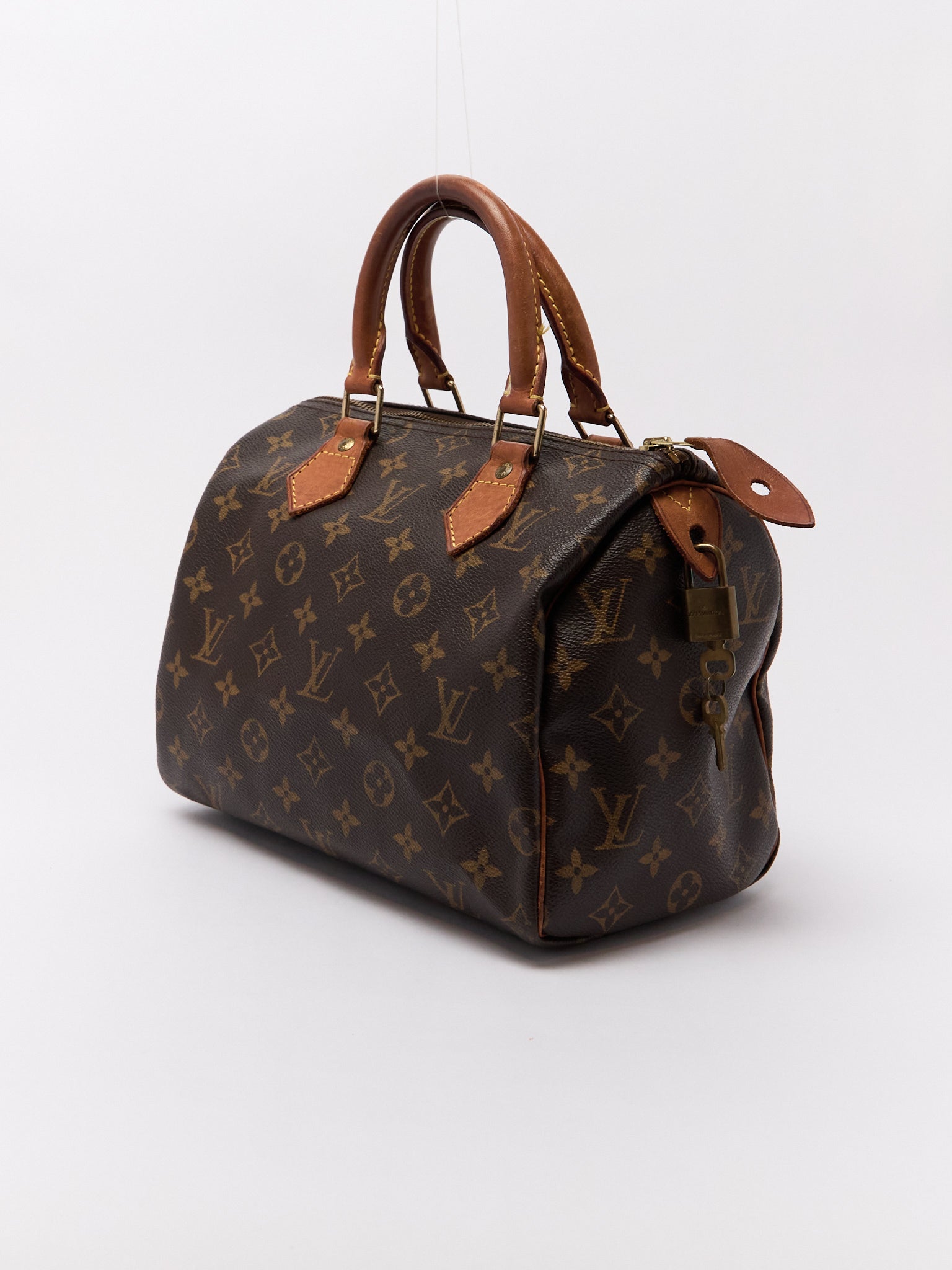 Louis Vuitton Speedy 25 Brown Monogram Handbag