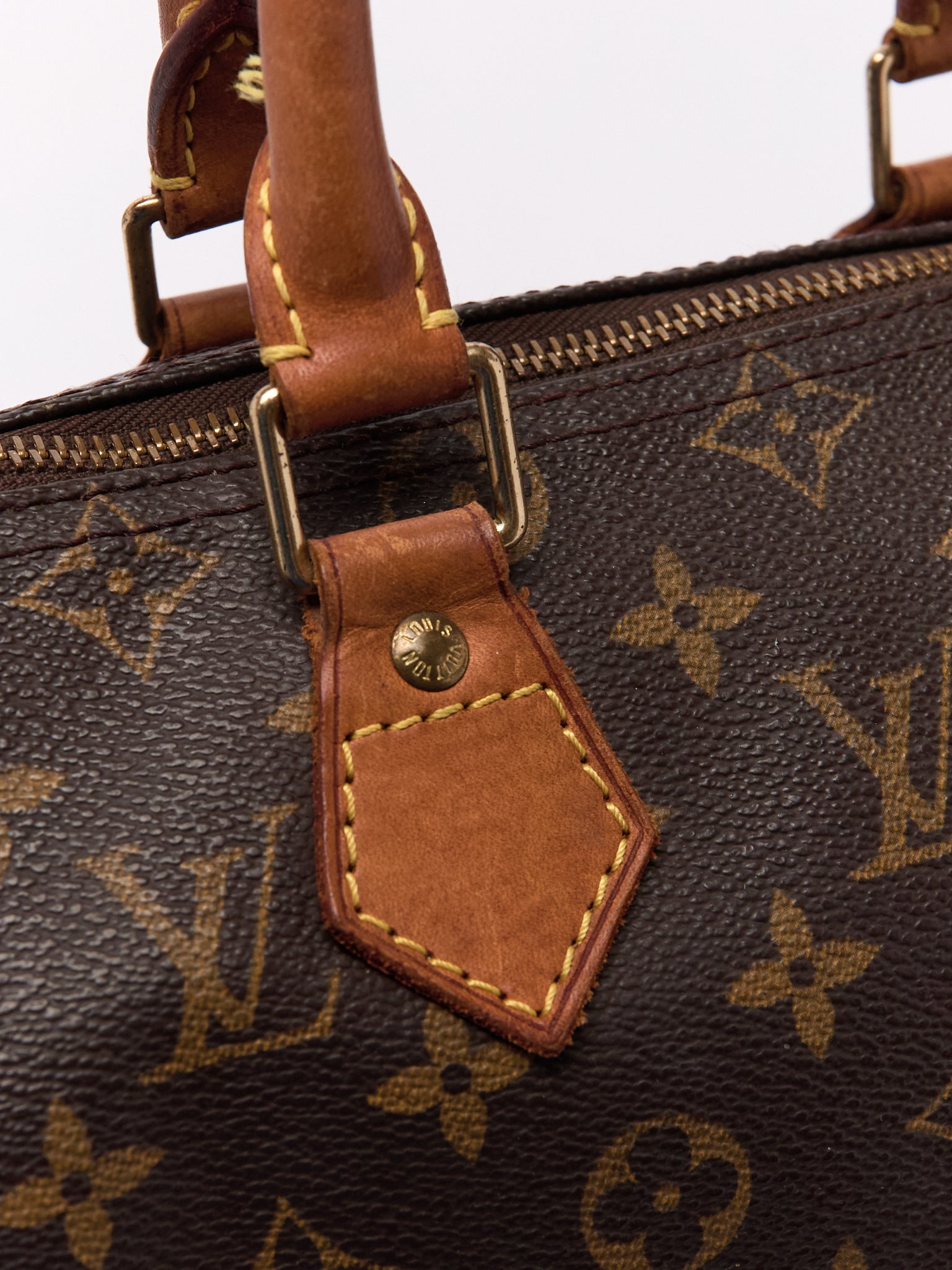 Louis Vuitton Speedy 25 Brown Monogram Handbag
