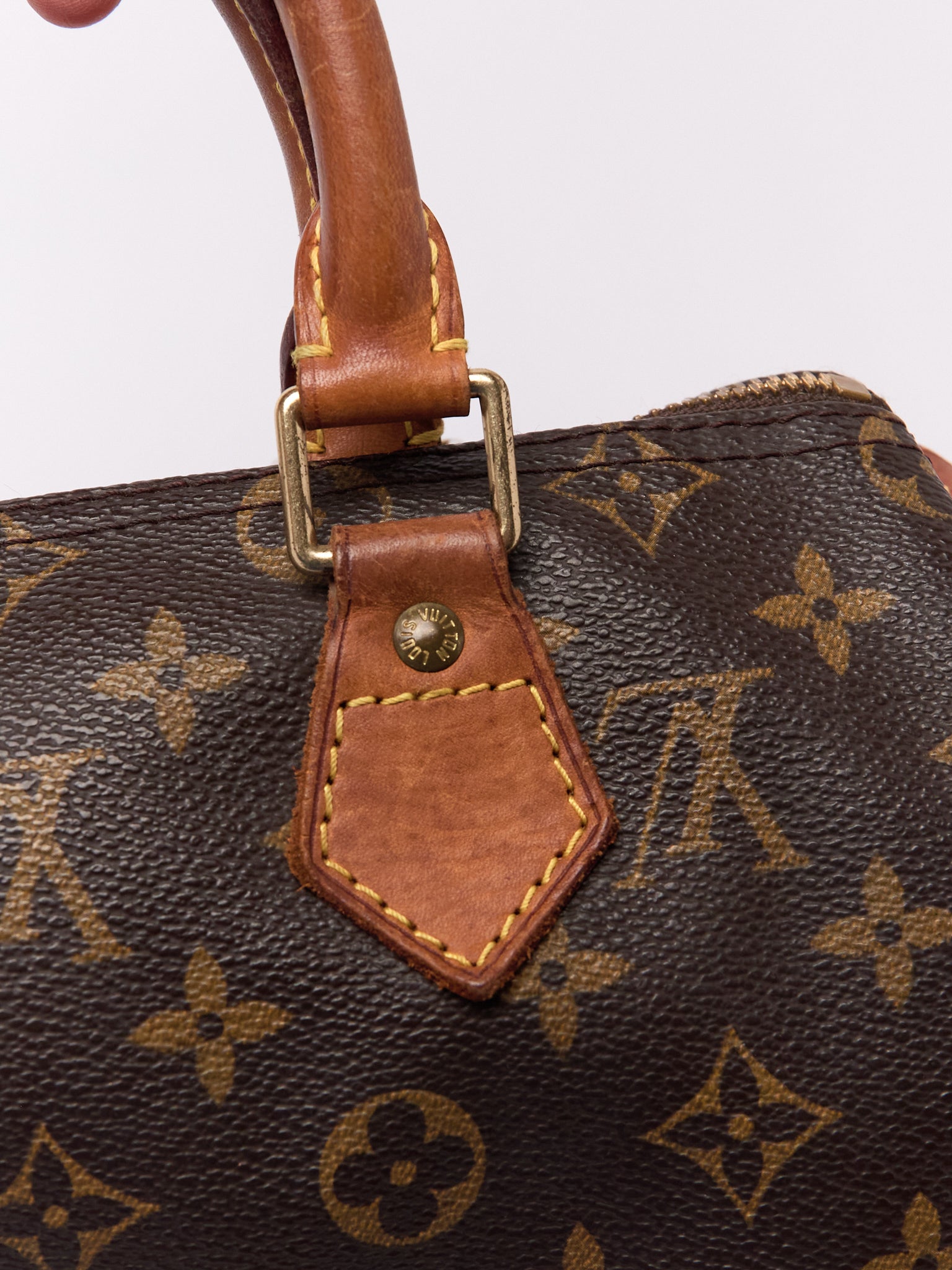 Louis Vuitton Speedy 25 Brown Monogram Handbag