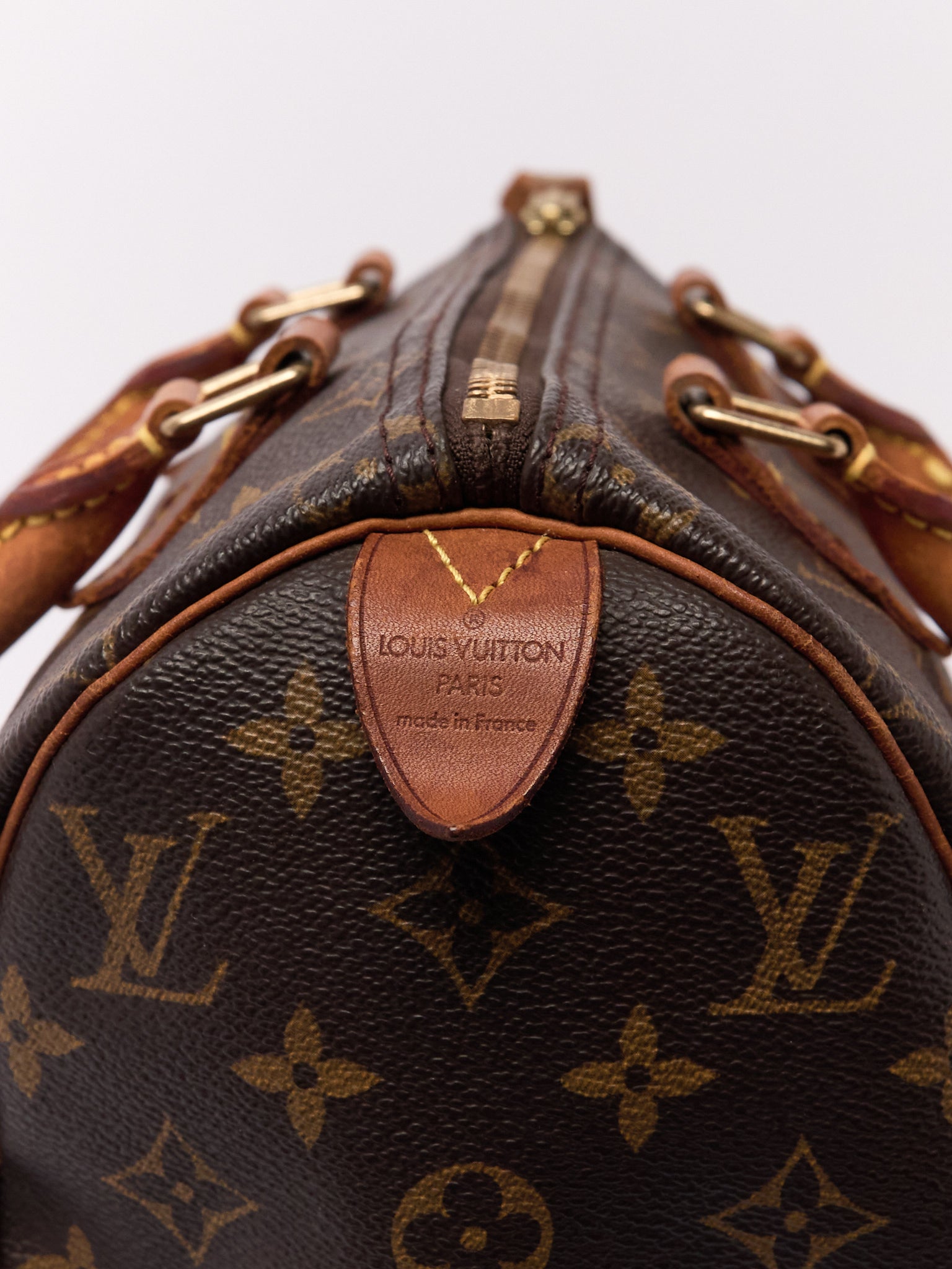 Louis Vuitton Speedy 25 Brown Monogram Handbag