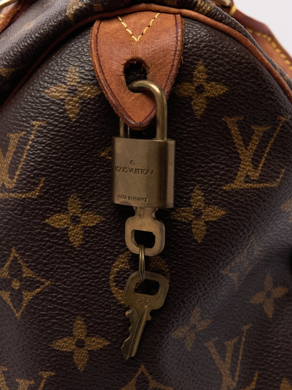 Louis Vuitton Speedy 25 Brown Monogram Handbag