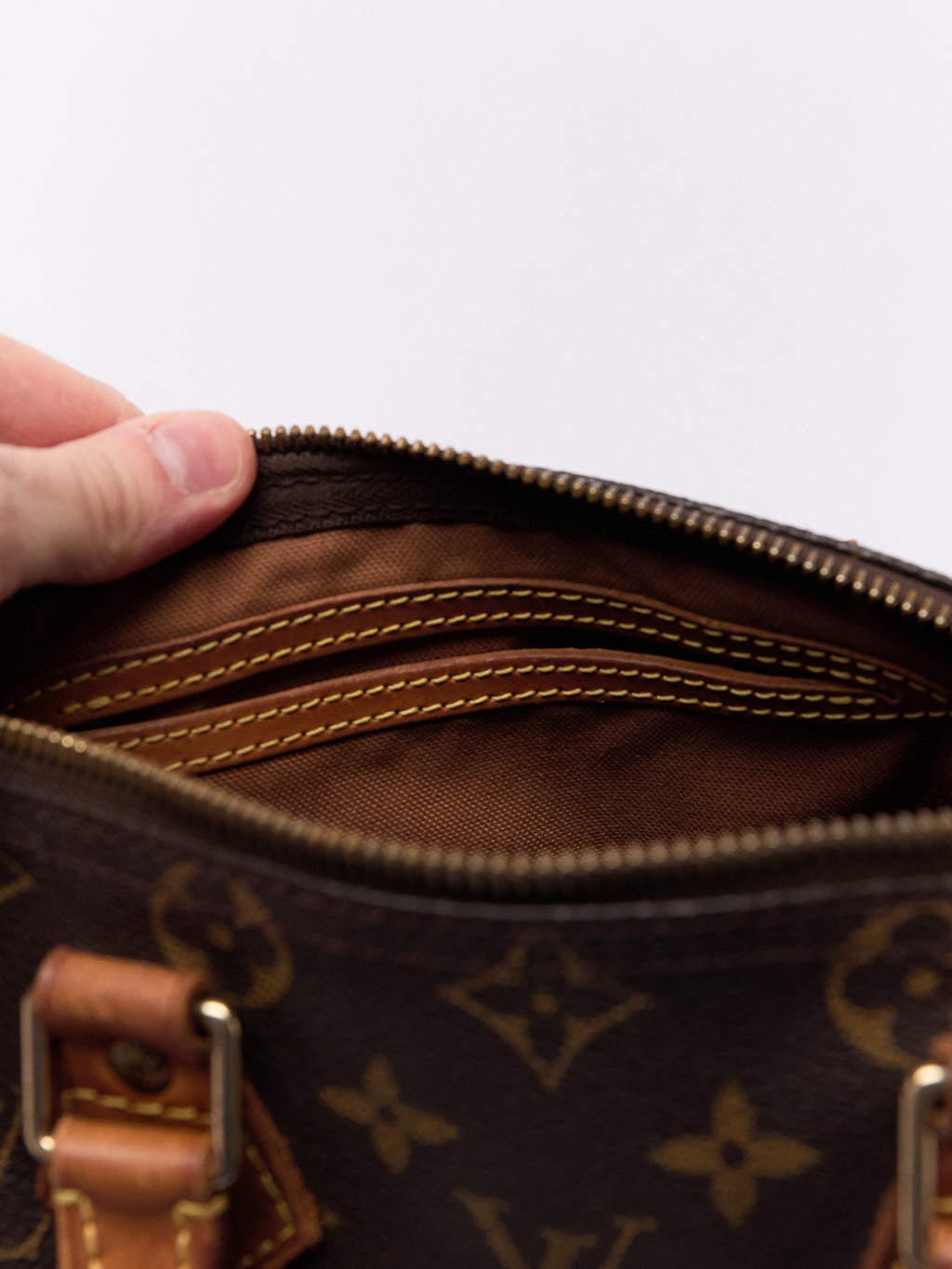 Louis Vuitton Speedy 25 Brown Monogram Handbag