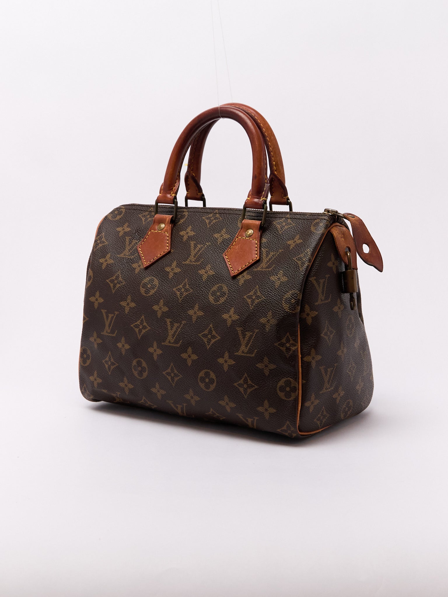 Louis Vuitton Speedy 25 Brown Monogram Handbag