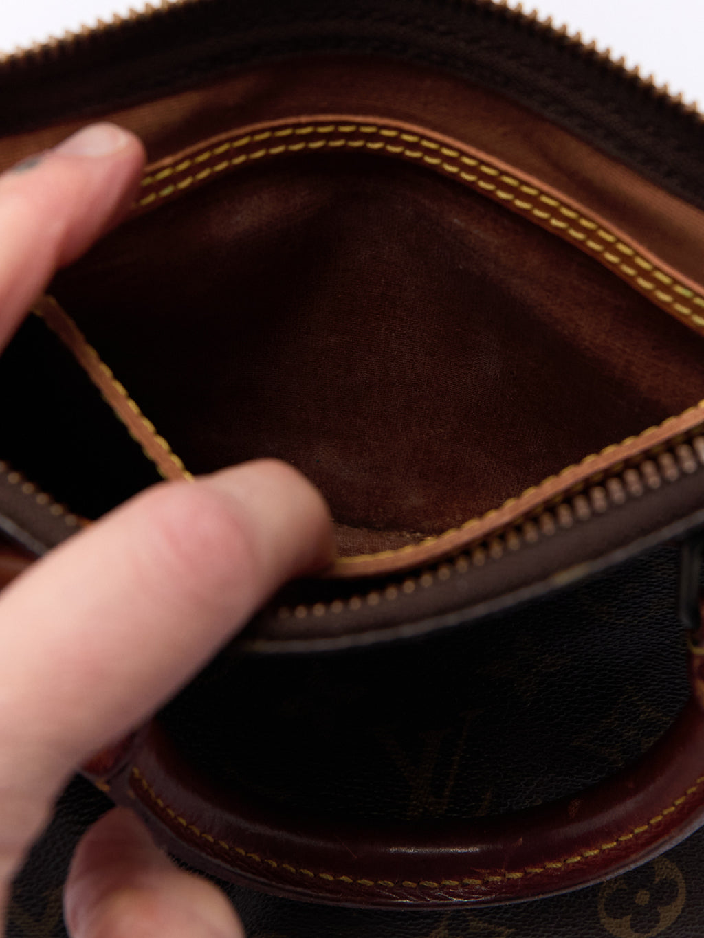 Louis Vuitton Speedy 25 Brown Monogram Handbag