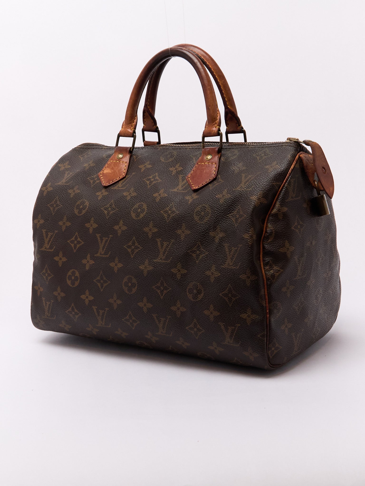 Louis Vuitton Speedy 30 Brown Monogram Handbag