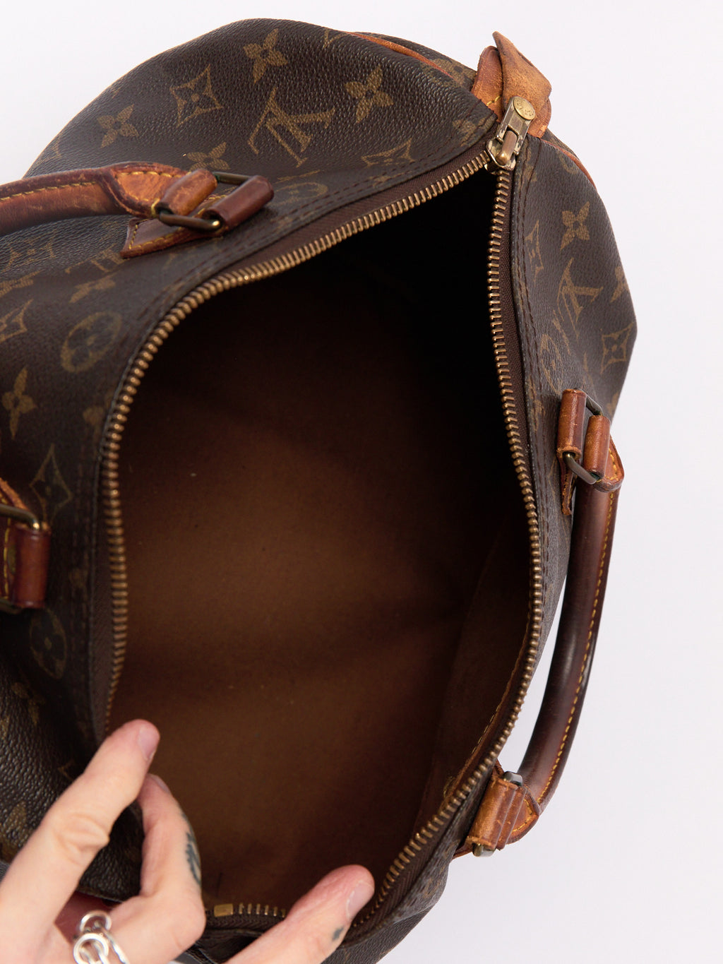 Louis Vuitton Speedy 30 Brown Monogram Handbag