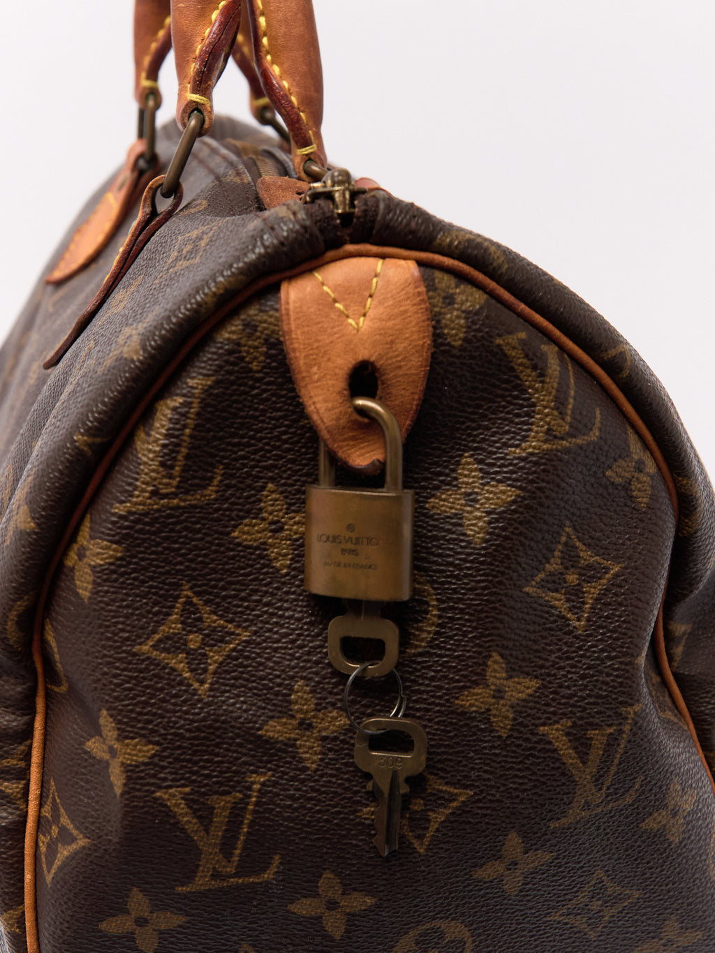 Louis Vuitton Speedy 30 Brown Monogram Handbag